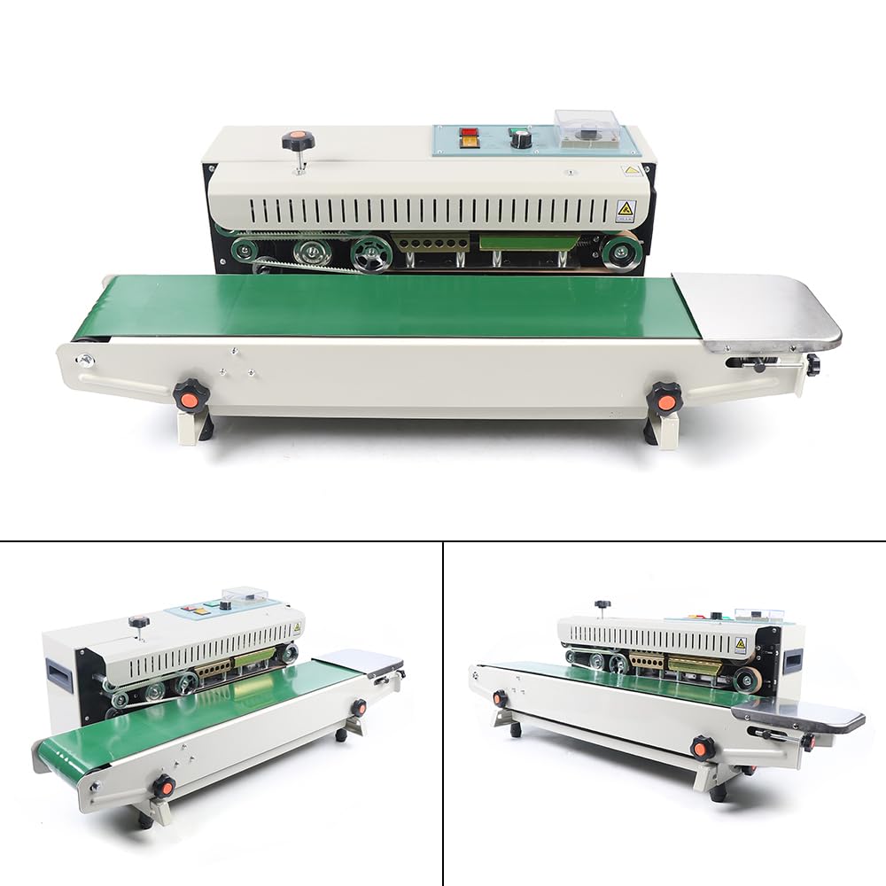 Machine à sceller en continu automatique - scelleuse thermique length automatique du convoyeur Équipement de scellage sealer Alimentation, médecine, agriculture Machine à sceller
