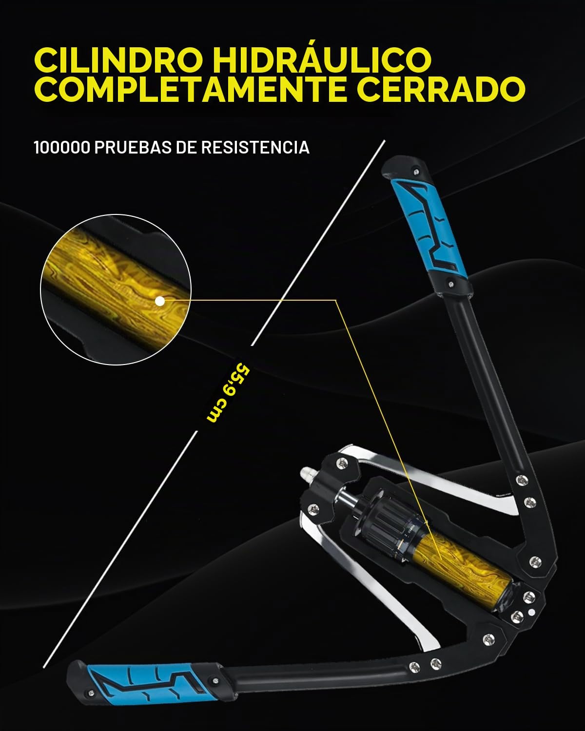 Twister - Ejercitador de Brazo, Ajustable de 22 a 440 Libras, Equipo de Entrenamiento Muscular de Hombro, fortalecedor de Ejercicio Mejorado para Brazo, bíceps, Abdomen, Hombro