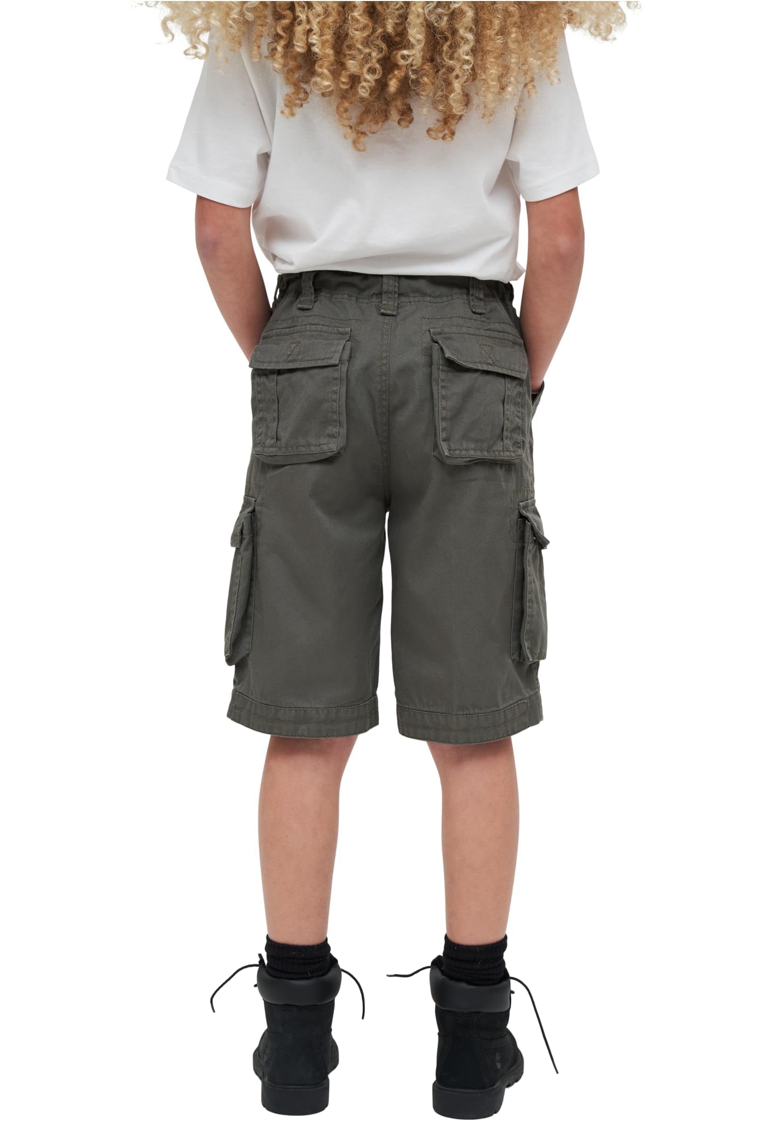 Brandit Short Enfant Urban Legends Unisexe Short Noir 100% Coton