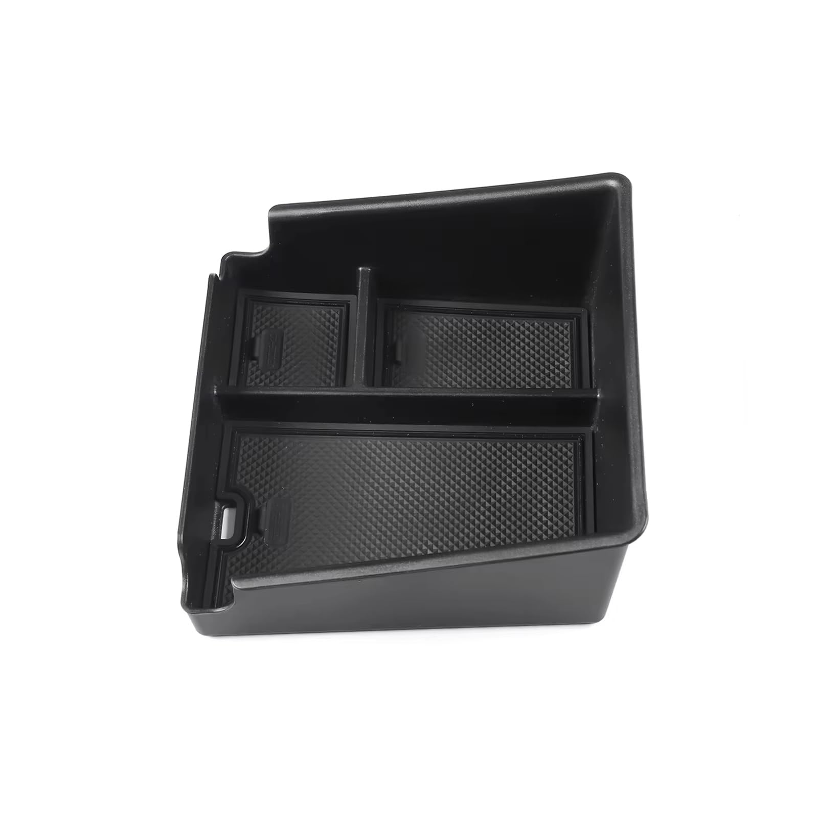 KOPQTEC Organiser Tray Compatible With Byd For Seal 1 Pcs Center Console Armrest Storage Box Central Tray Organizer Accessories Tidying Black