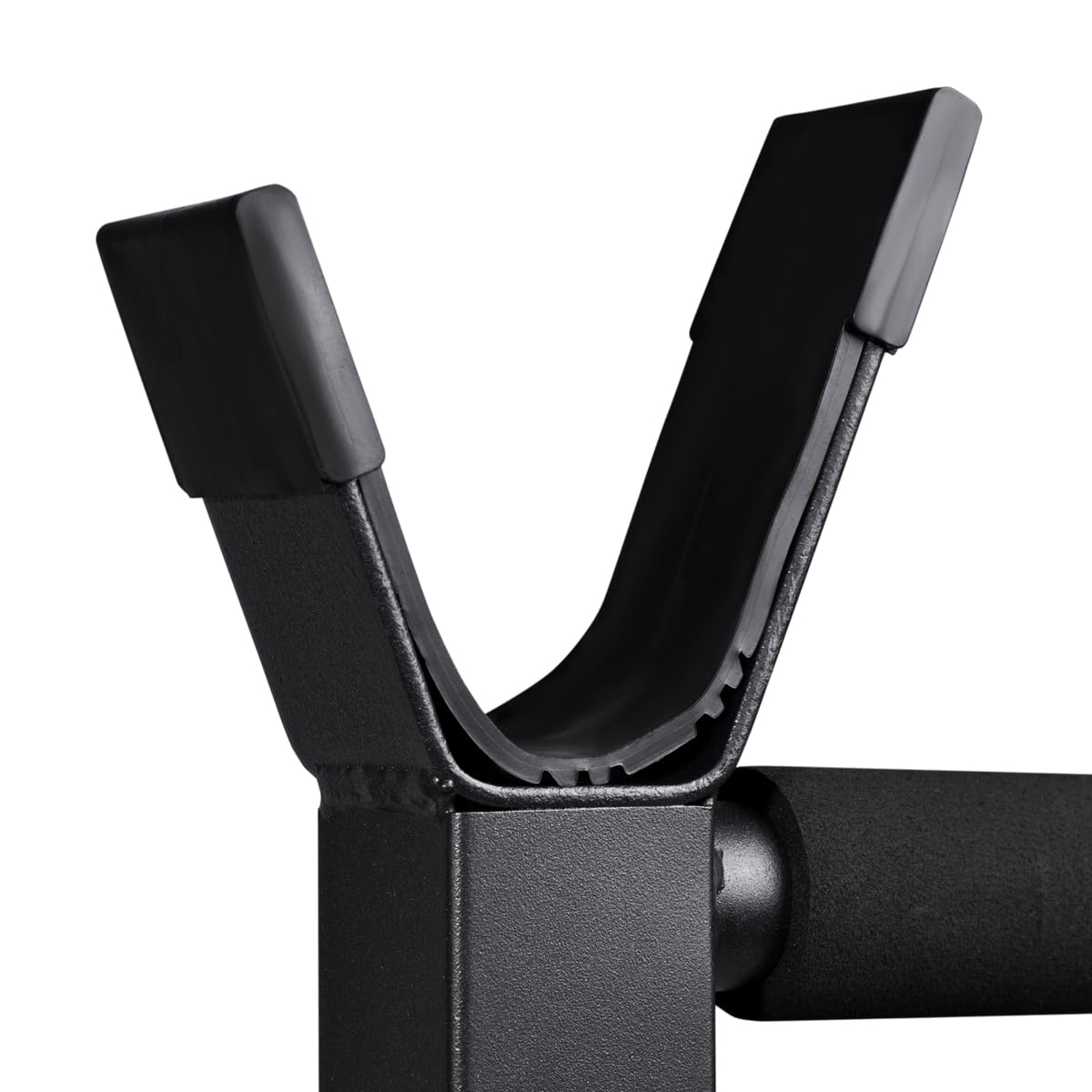 Banco de Pesas Negro y Rojo, Gimnasio, Press de banca. Pecho, triceps. Musculación Plegable Ajustable con Soporte de Barras para Mancuernas Dips, Gimnasio en Casa