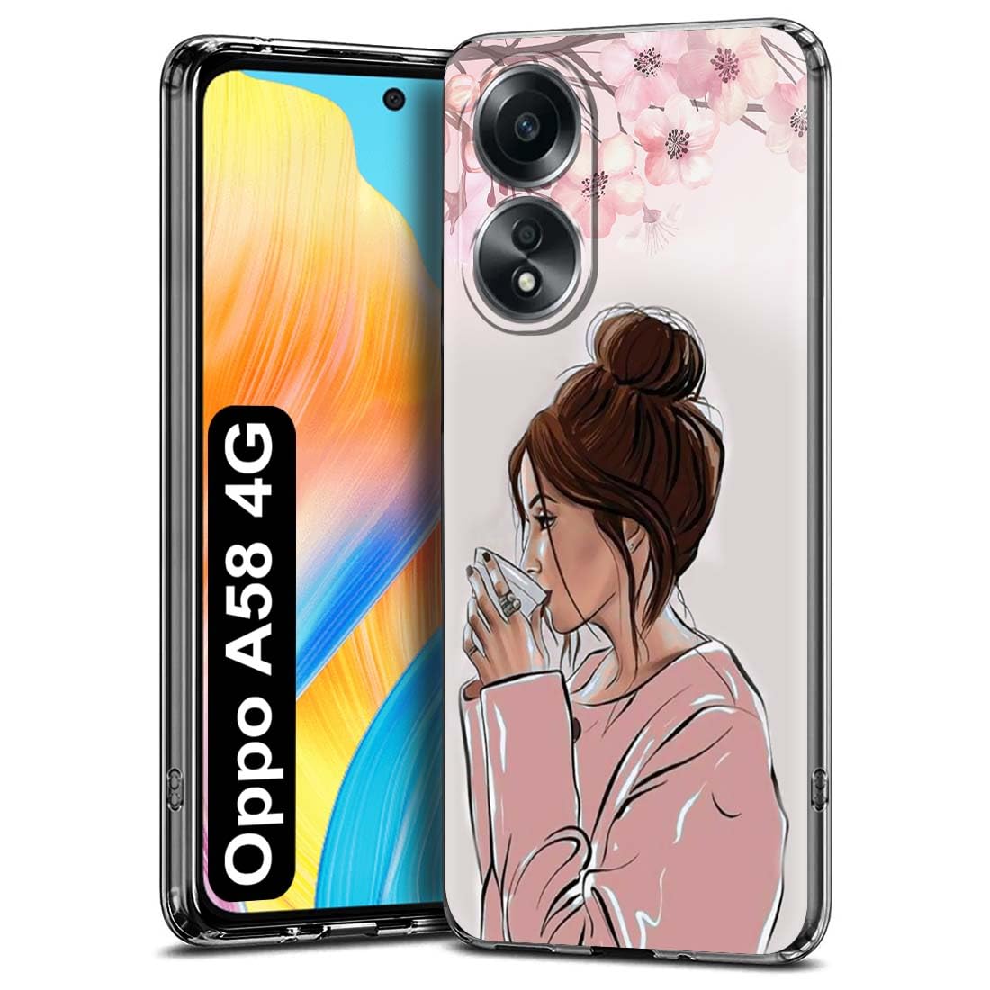 Fashionury Designer Case for Oppo A58 4G Back Cover for Oppo A58 4G Printed Back Cover -D0052 (B0CJ4ZJDST) Amazon Price History, Amazon Price Tracker