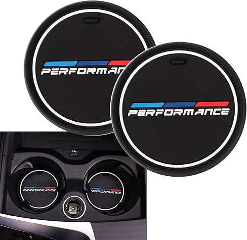 bailongma Posavasos de repuesto para posavasos de automóvil, accesorios interiores antideslizantes para BMW, compatible con 1 2 3 4 Series X1 F48