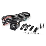 MaySpare 12V Winch Rocker Thumb Switch with Mounting Bracket for ATV UTV Handlebar Control Line Kit