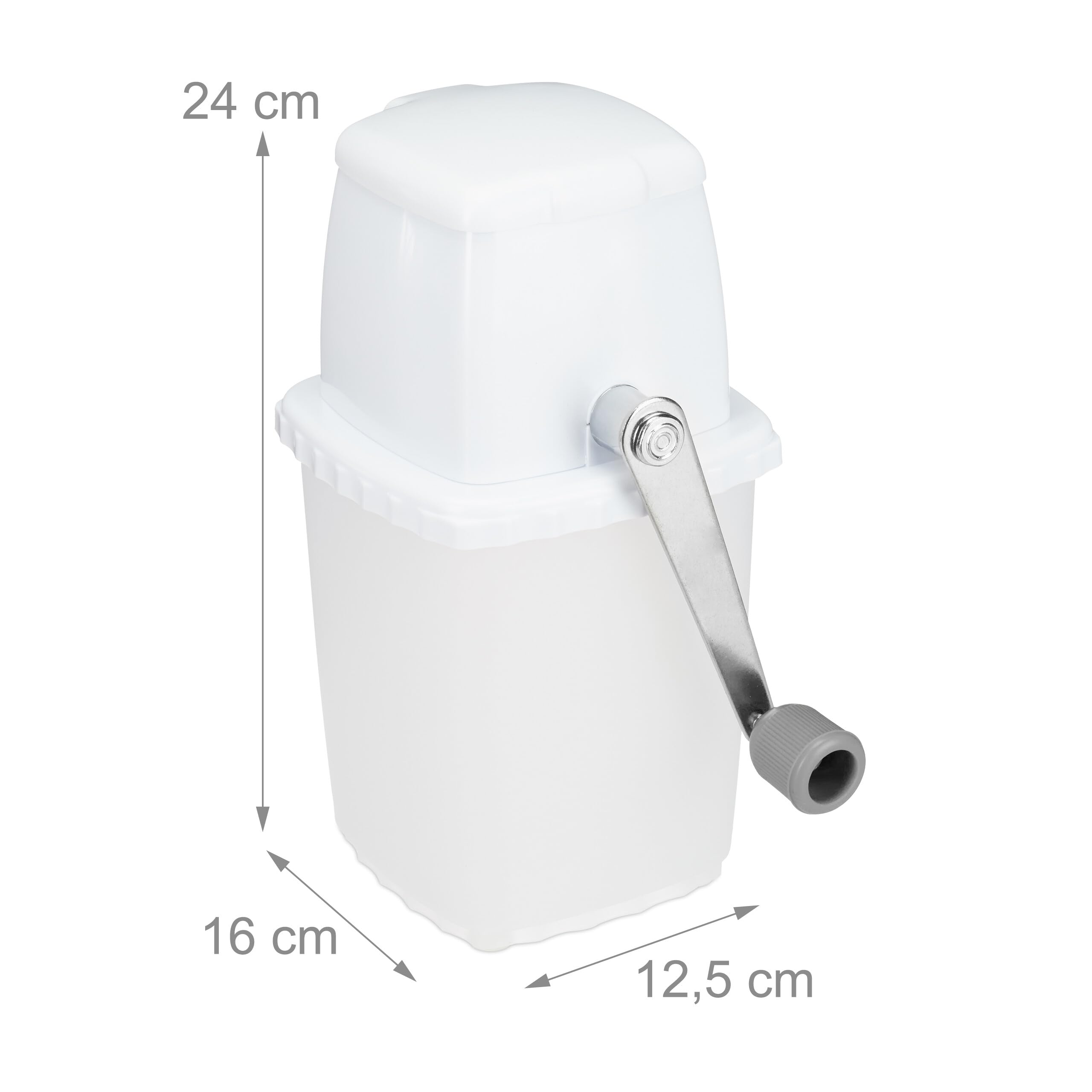 Tritaghiaccio Elettrico Macom - Per Granite E Cocktail, 30W, Bianco, 56 Decibel - Foto 6