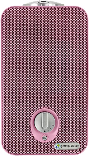 Image of GermGuardian AC4150PCA 4-in-1 Kids Room Air Purifier, HEPA Filter, UVC Sanitizer, Air Cleaner Traps Allergens, Pollen, Odors, Mold, Dust, Germs, Smoke, Pet Dander, Night Light Projector, Germ Guardian