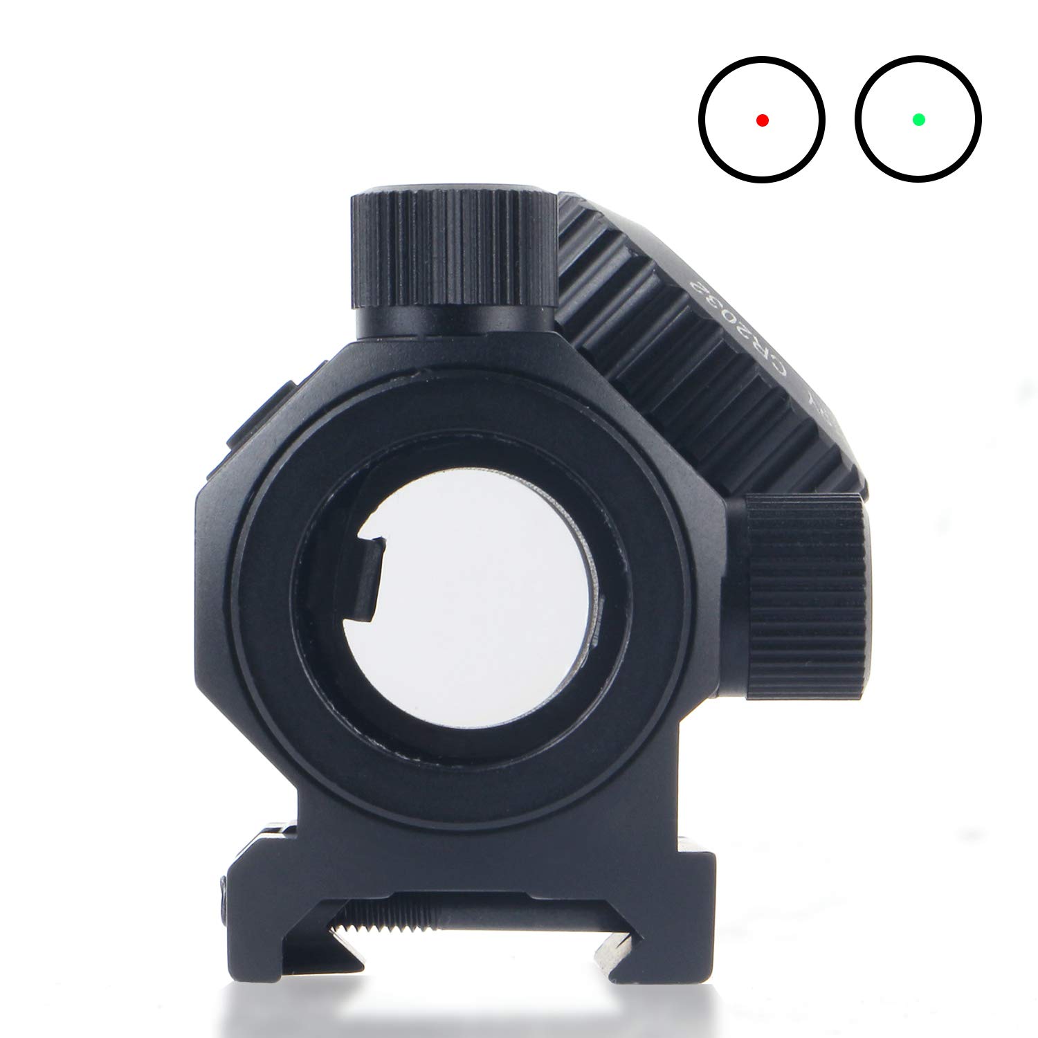 Amazon.co.jp: FOCUHUNTER 1X22赤/緑ドットサイト 3MOAサイトスコープ