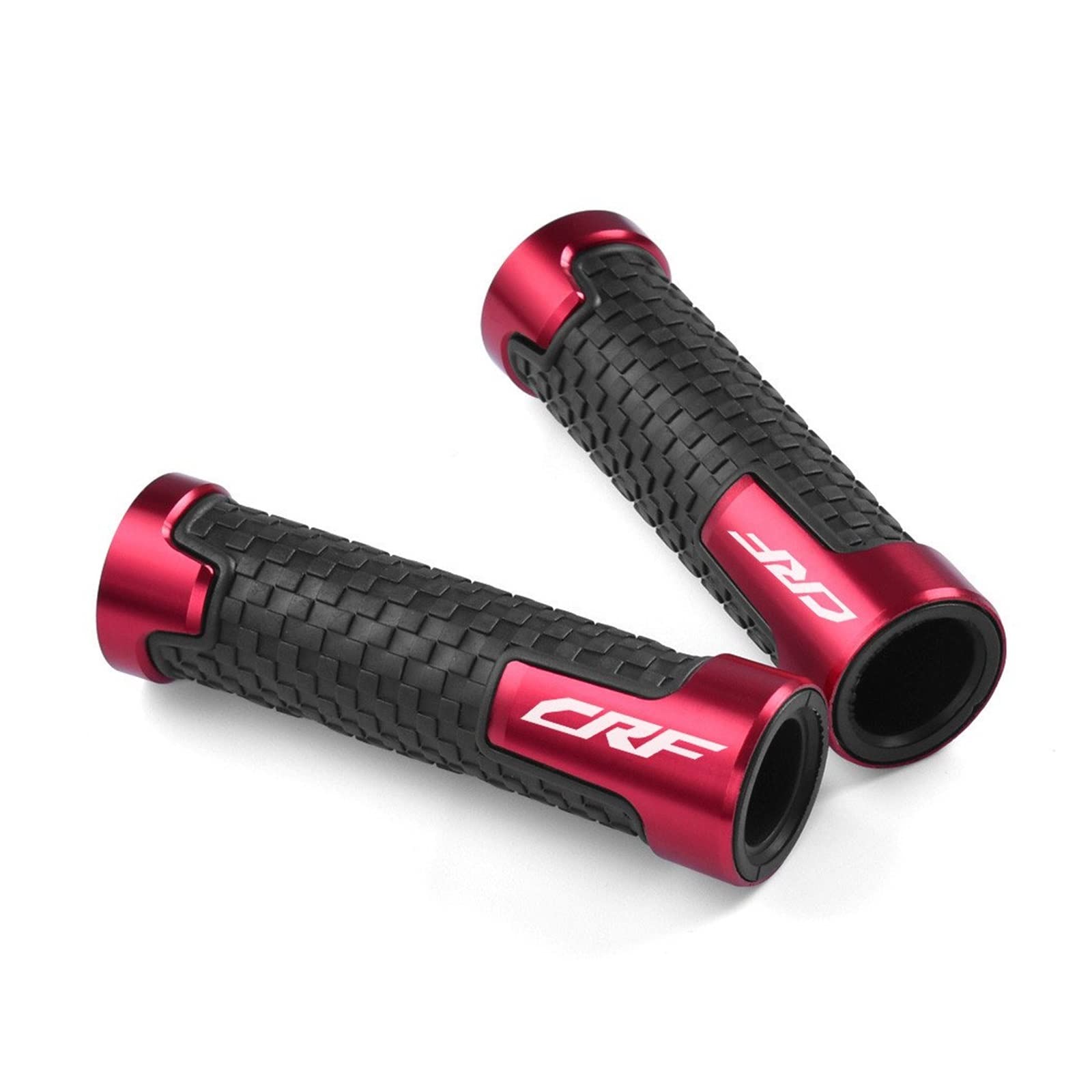 Non-Slip Motorcycle Handlebar Grips – 7/8” (22mm), For Honda CRF Models, Aluminum & Plastic, Multiple Colors
