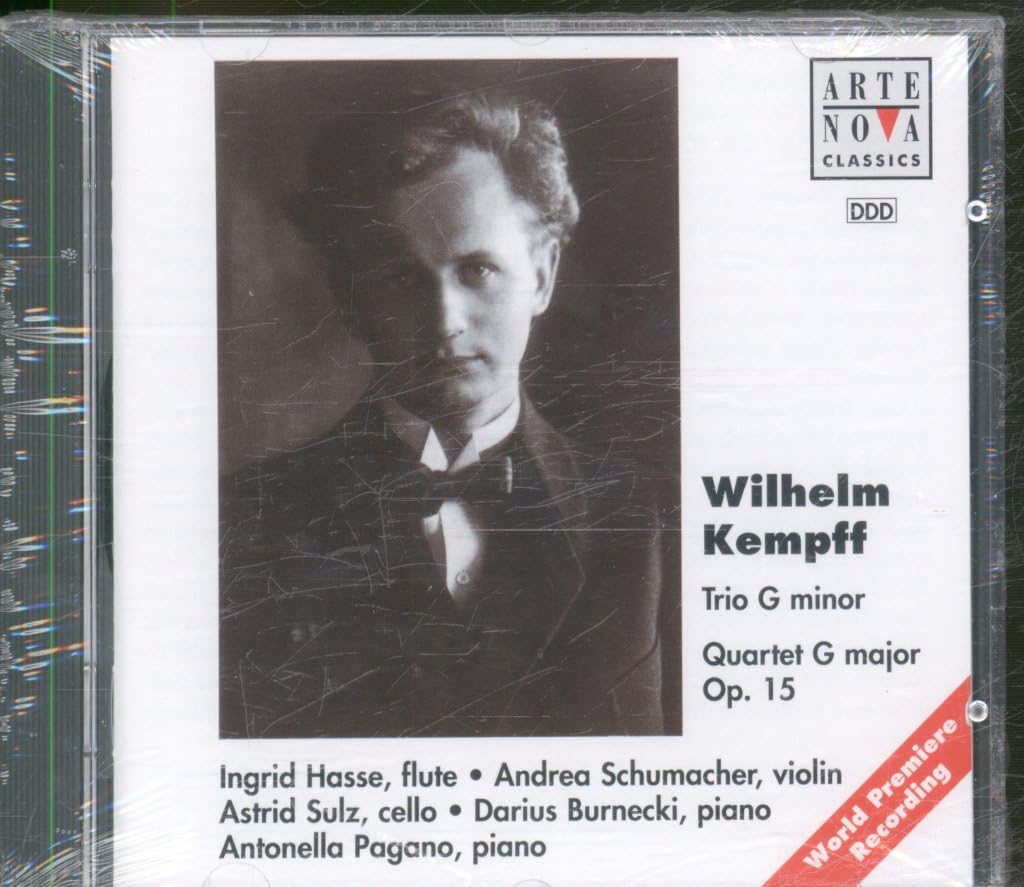 Trio in G Minor for Piano / Quartet in G [Audio CD] Kempff