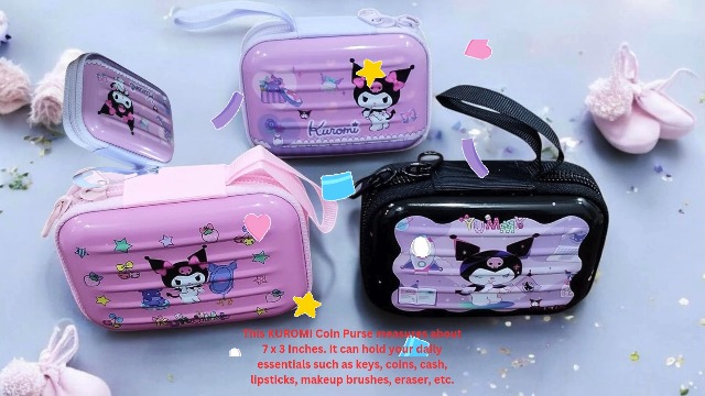 LIGHTER HOUSE Cutest Lovely KUROOMI and Friends Metal Coin Bag