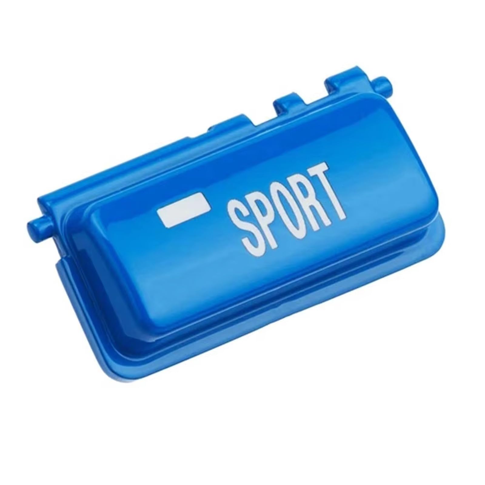 Button Trim Compatible with BMW 3 Series M3 E46 1998-2004 Car Gear Shift Panel Control Sport Mode Button Cover(Blue)
