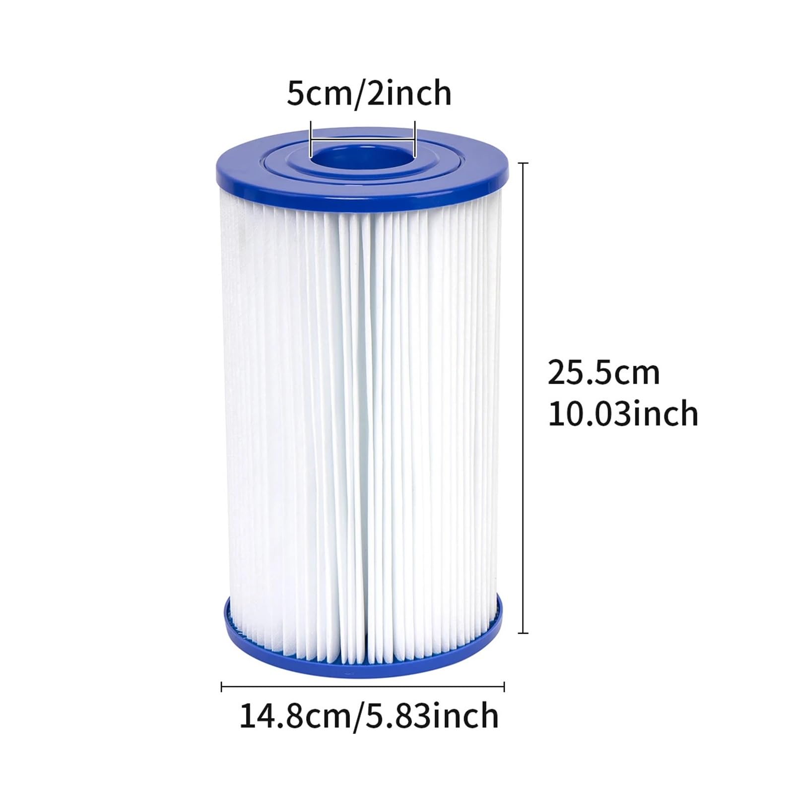 Compatible Avec La Cartouche Filtrante De Piscine Fil Fresh, Type B