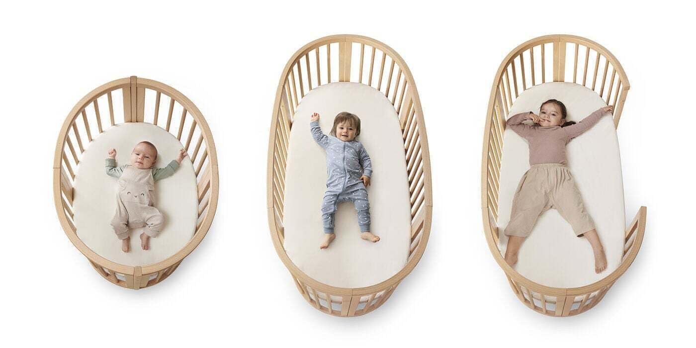 Estensione letto Stokke Sleepi, Bianco - Trasforma Stokke Sleepi Mini in letto Stokke Sleepi - Estendi il letto fino a 140cm - Adatto per bambini fino a 5 anni - Materasso venduto separatamente
