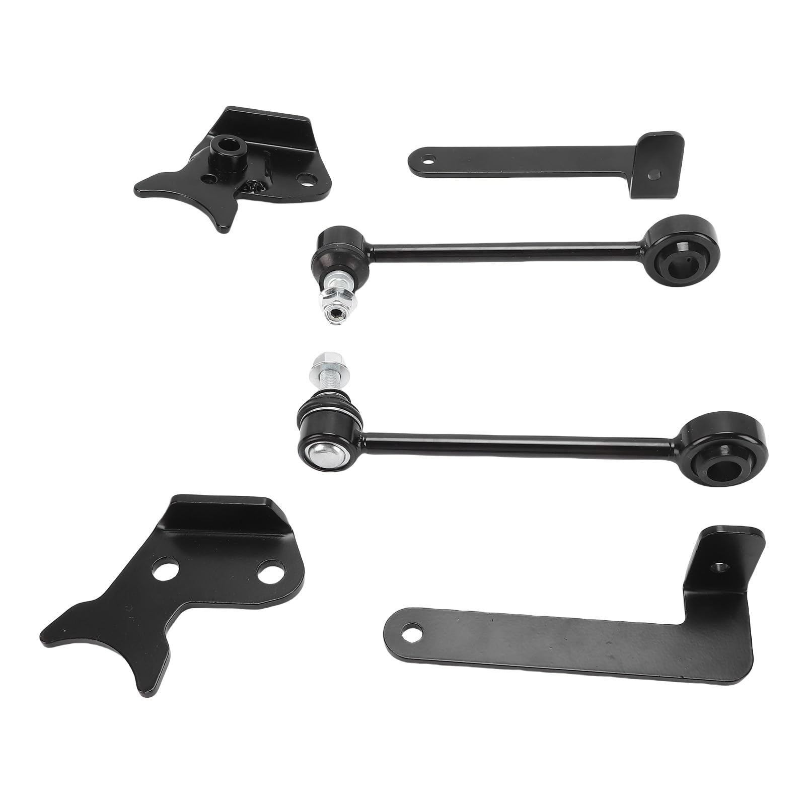 CHICIRIS Collegamenti di Disconnessione Stabilizzatore Anteriore Premium Adatti per JL 2 Porte Unlimited 4 Porte con Altezze di Sollevamento Regolabili