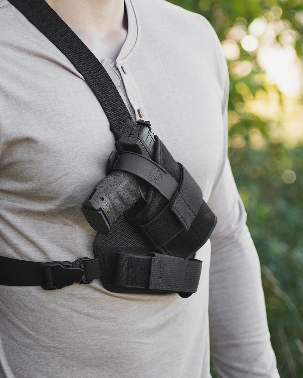 Elite Survival Warden Chest Holster, Size 1, Right Hand