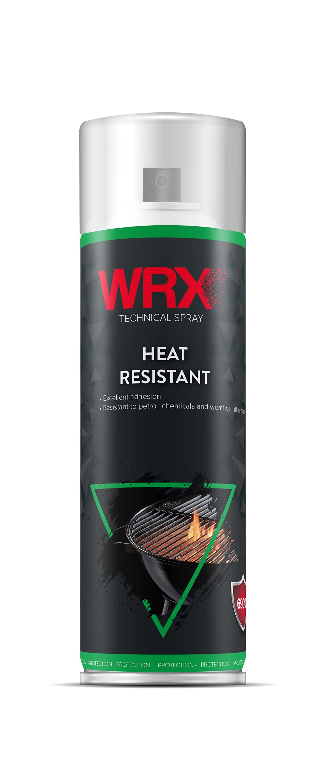 WRX Heat - Resistant Lacquer Black 400ml - Exhausts, Engines, BBQ & Stove Paint (3)