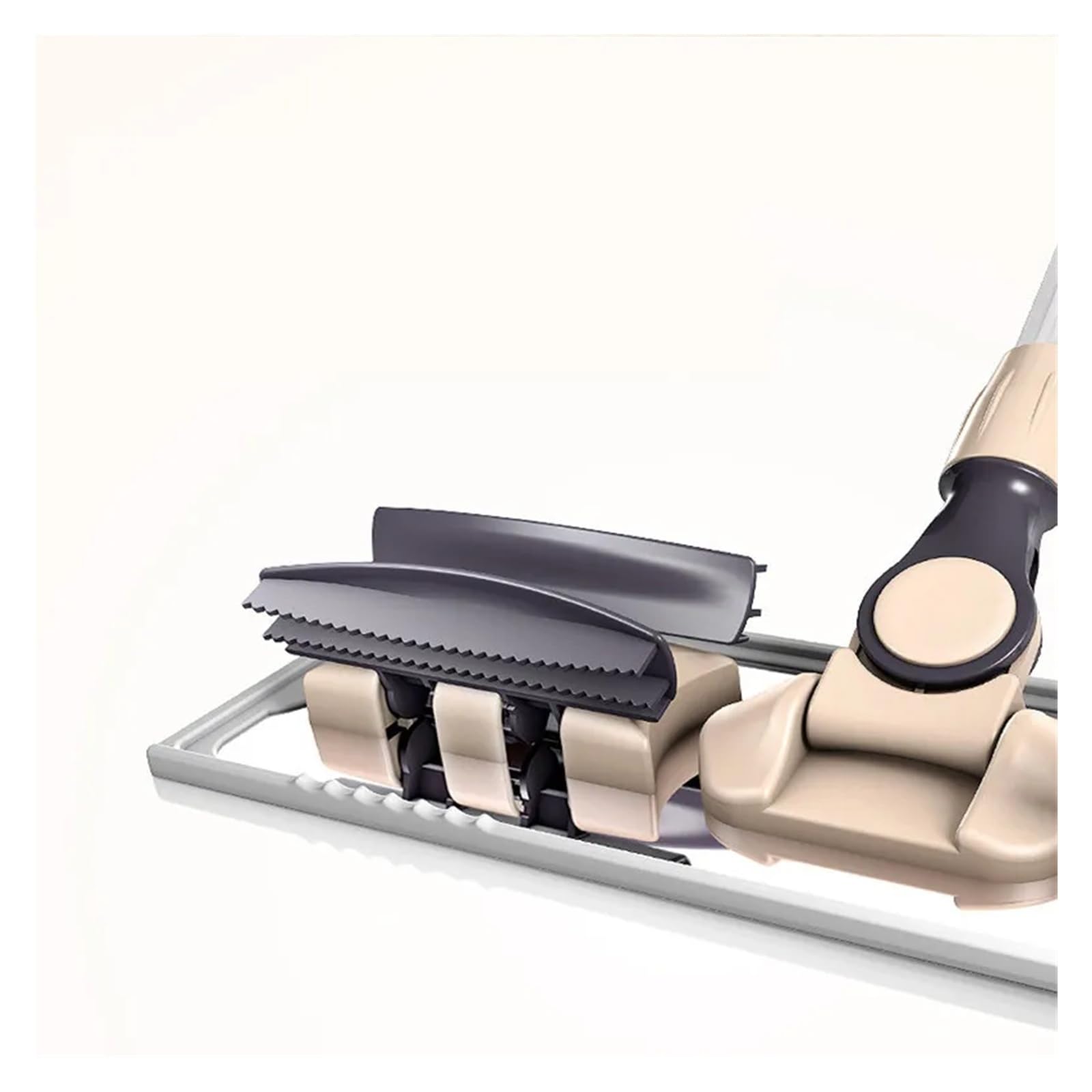 Fregona doméstica Rectangular extendida, fregona giratoria de 360°, 150 cm