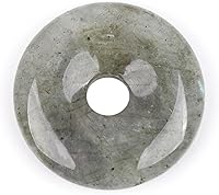 Vista 43 de GEM-Inside Rock Quartz Gemstone Loose Beads Genuine Natural Doubt Pink Ring Crystal Energy Stone Power para aretes colgantes, fabricación de joyas