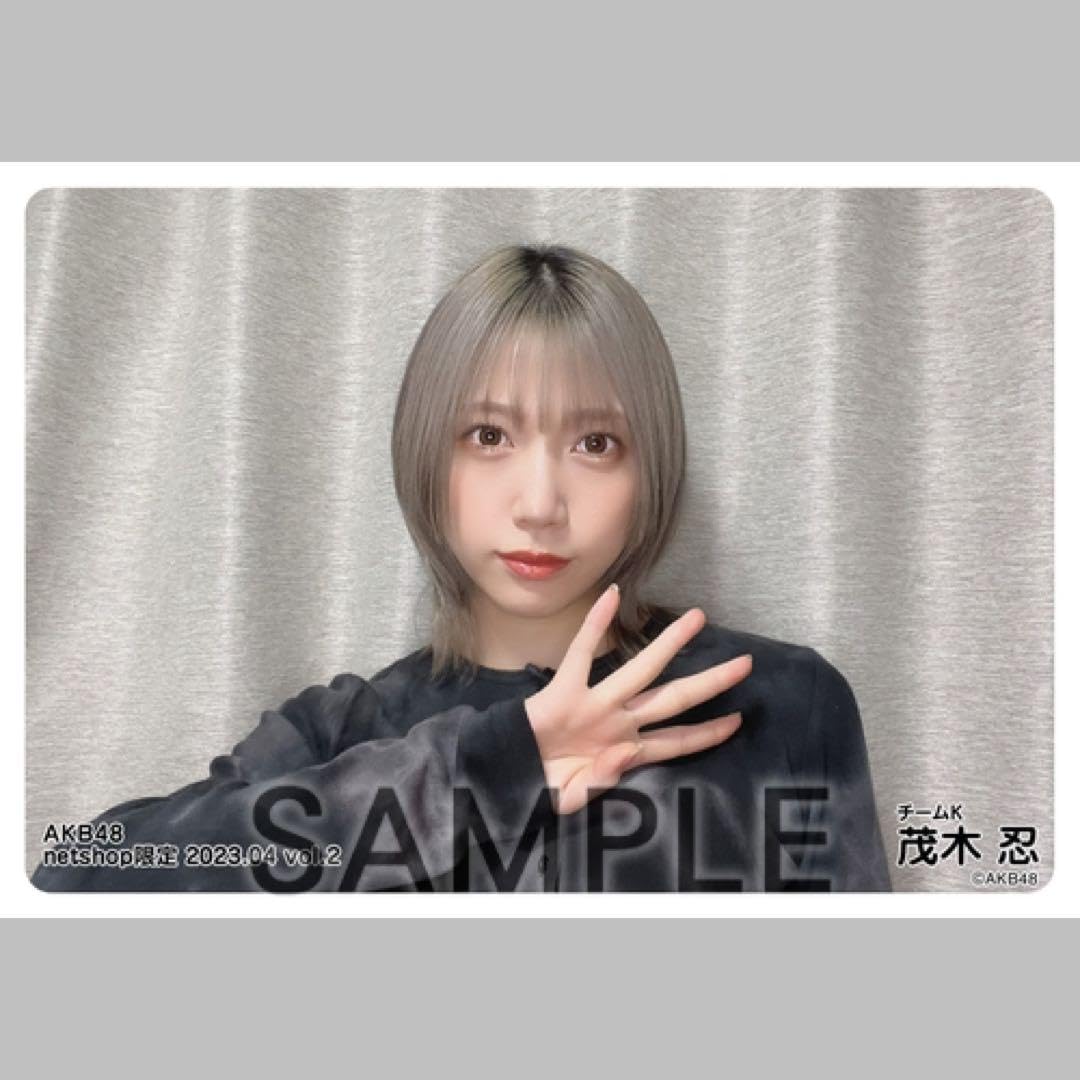 Amazon.co.jp: AKB48 茂木忍 netshop限定 個別生写真 2023.04