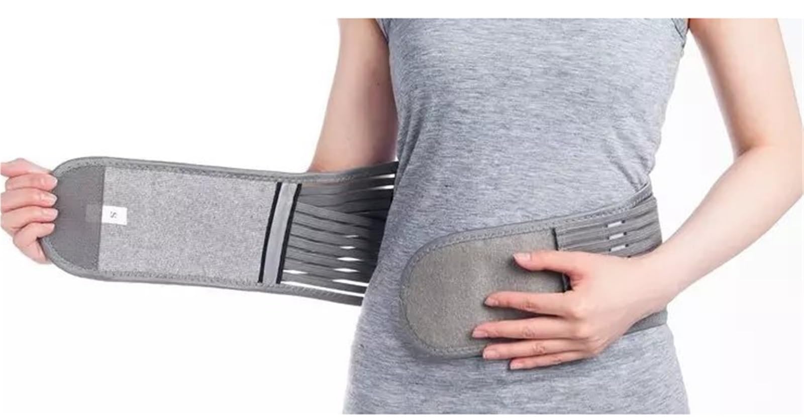 Faja Lumbar Cinturón Protector De Espalda Ajustable con Soporte Lumbar For Mujer For Fitness Baloncesto Deportes Al Aire Libre Cinturón Apoyo Lumbar(M)