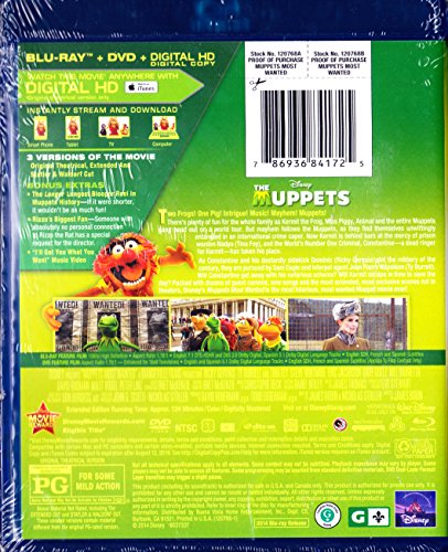 Image of Muppets Most Wanted (Blu-ray)