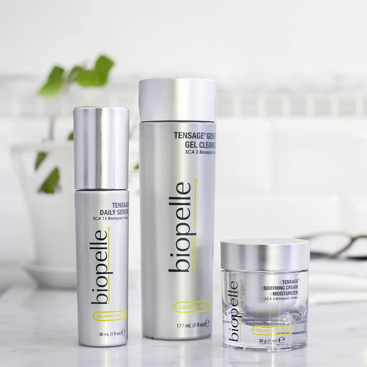 Biopelle Tensage Growth Factor Soothing Oil Free Moisturizer Face Cream with SCA 3 Biorepair Index, Snail Mucin Moisturizer for Oily Skin with Hyaluronic Acid and Antioxidants, 1 Oz - Image 7