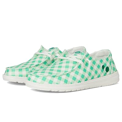 Hey Dude Wendy Shamrock Gingham Women