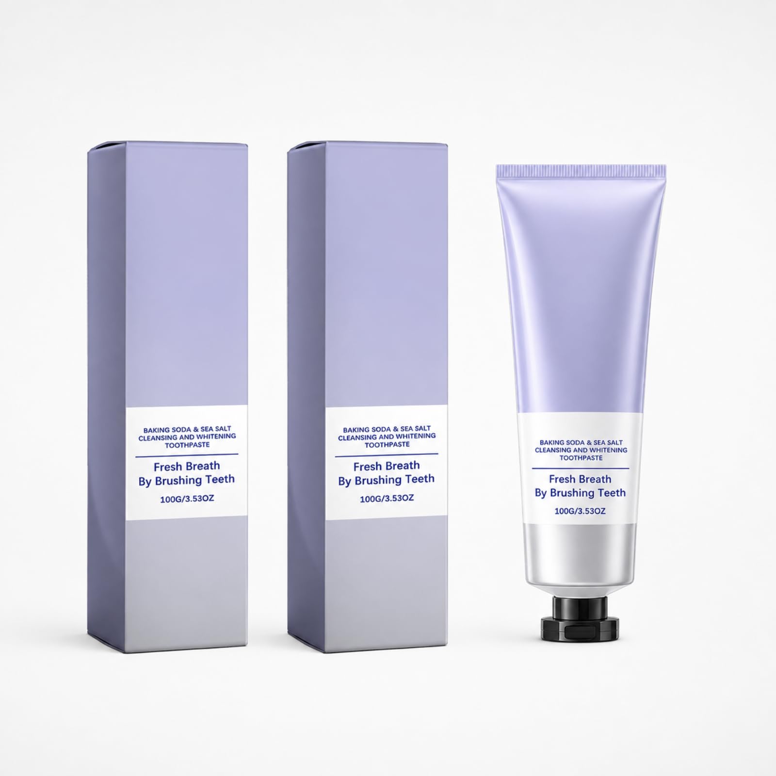 Dentifrice bicarbonate sel marin nettoyage fraîcheur menthe