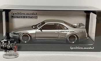 イグニッションモデル　1/18パンデム　GTR R33 シルバー イグニッションモデル 1/18 パンデム GT-R (BCNR33) マット