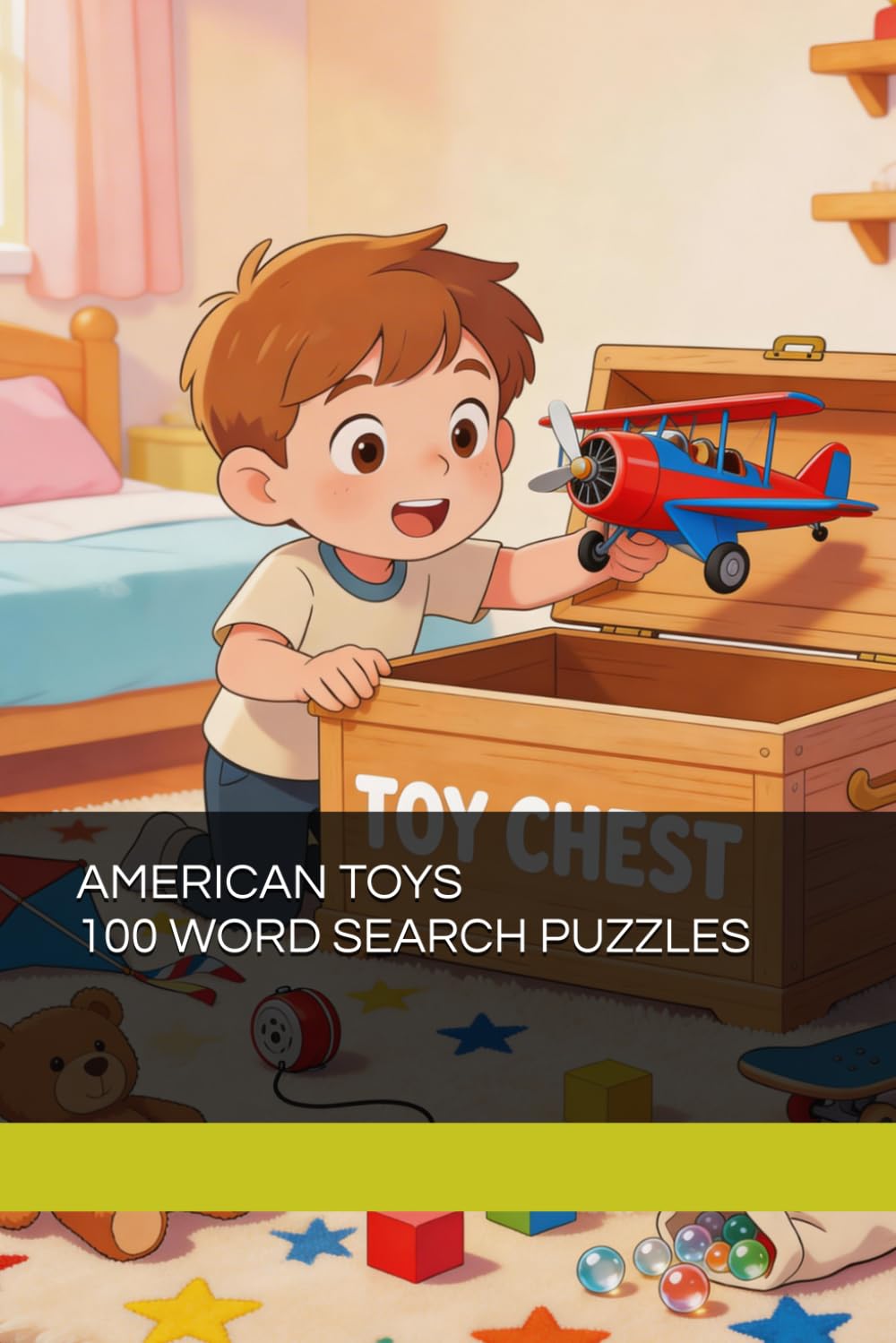 AMERICAN TOYS 100 WORD SEARCH PUZZLE