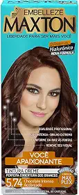 Embelleze Tinta De Cabelo Maxton Chocolate Intenso Acobreado 5.74 Apaixonante
