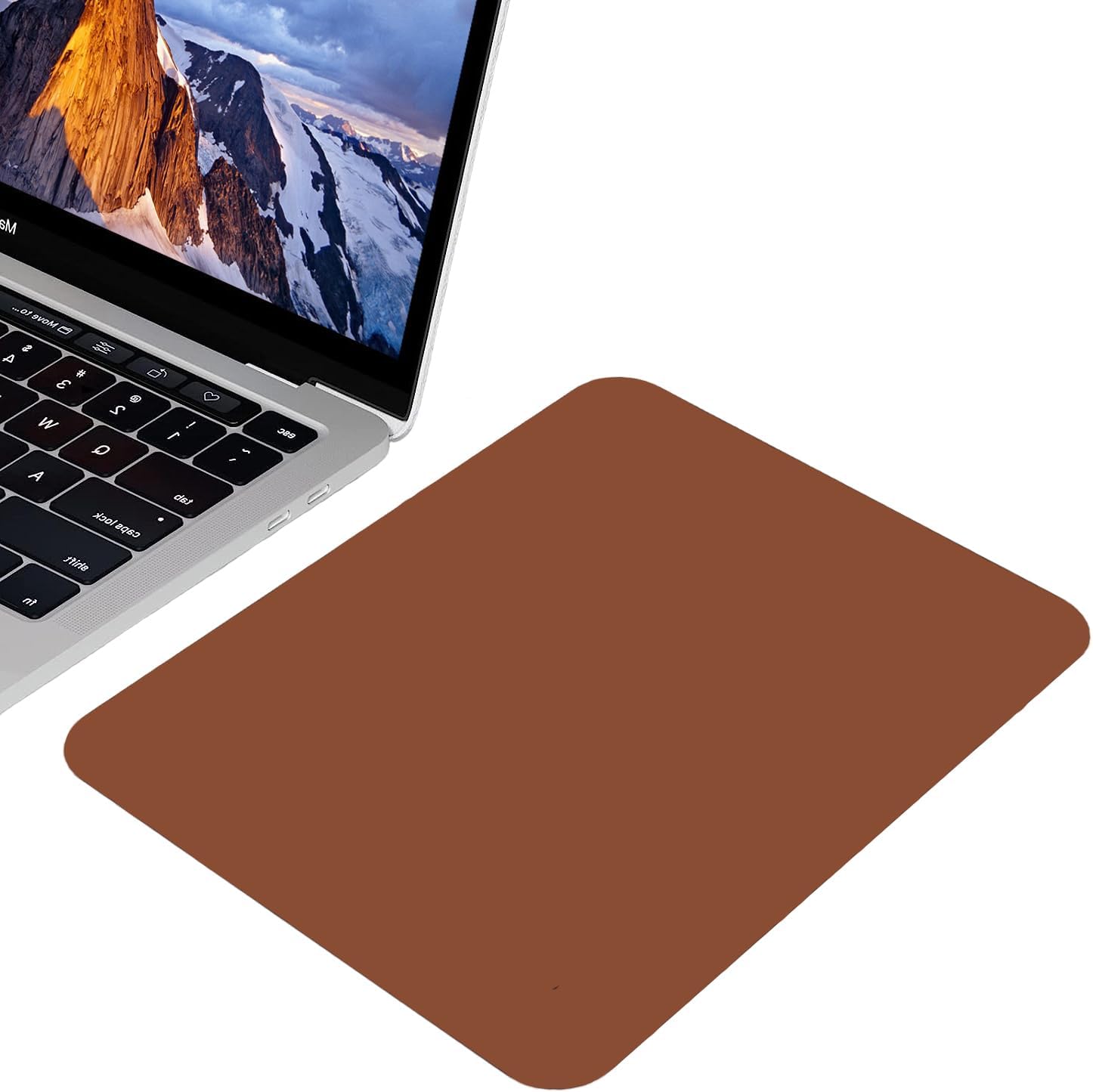 OriginJoy Mouse Pad, Small PU Leather Mousepad with No