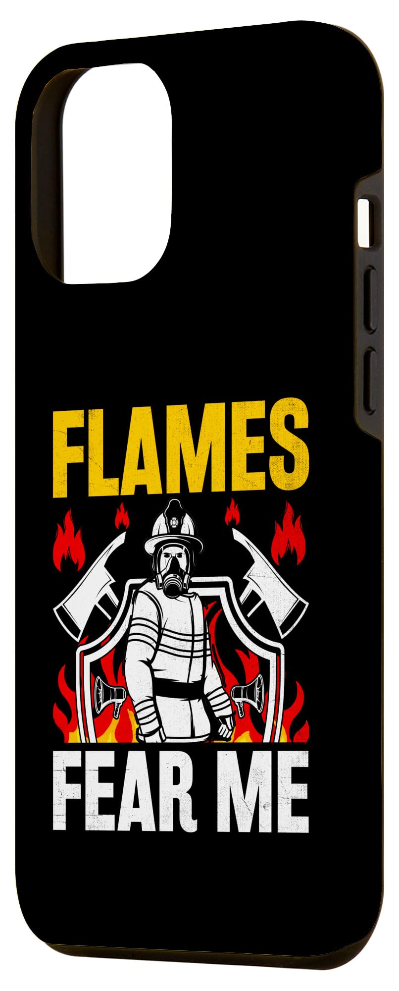 iPhone 14 Pro Max Flames Fear Me Firefighter Firefighting Fire Rescue Case - Image 2