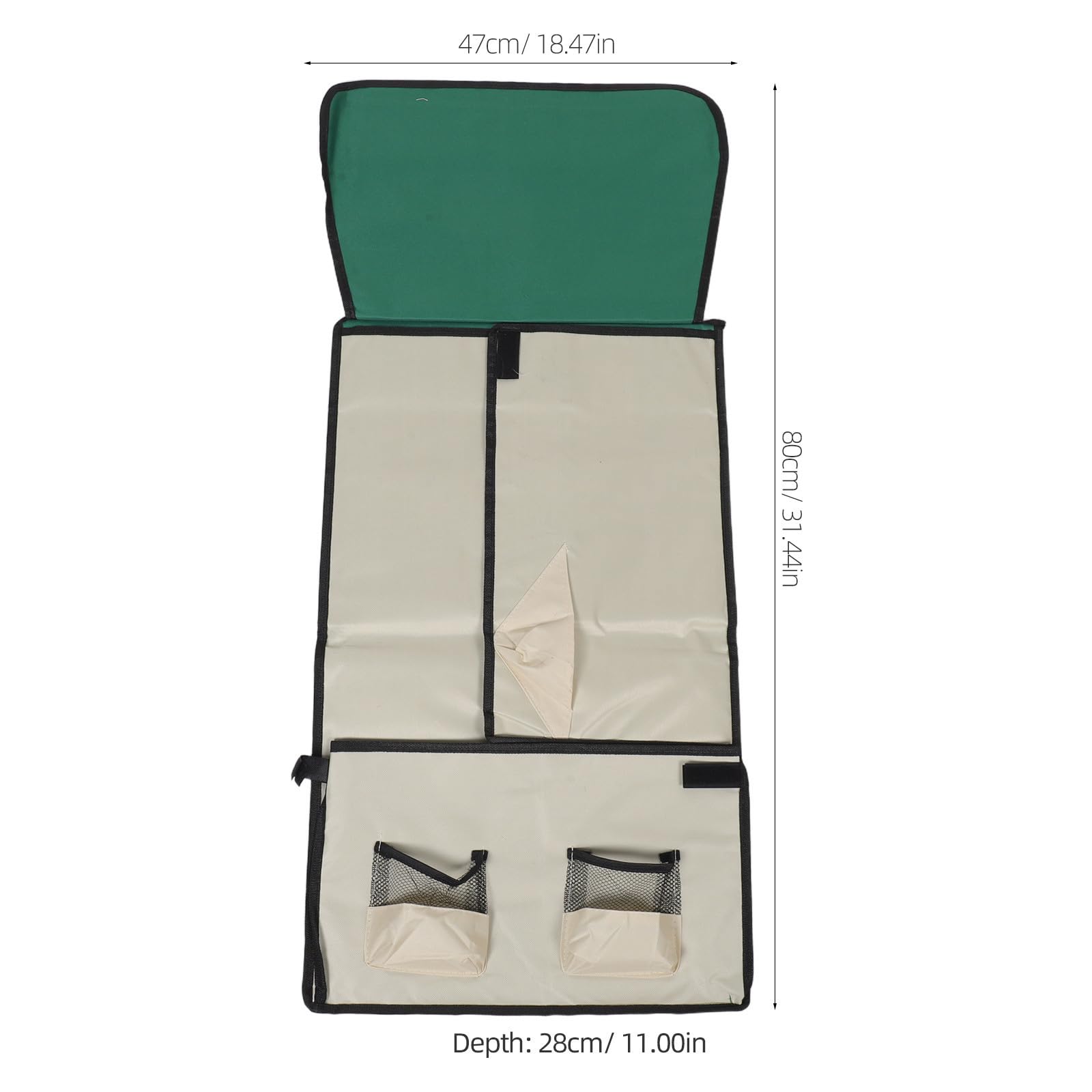 Milisten Bolsa de Tela Desmontable Diseño Plegable y Estructura Reemplazable para Carrito de Camping Fácil de Limpiar para Viajes Frecuentes al Aire Libre