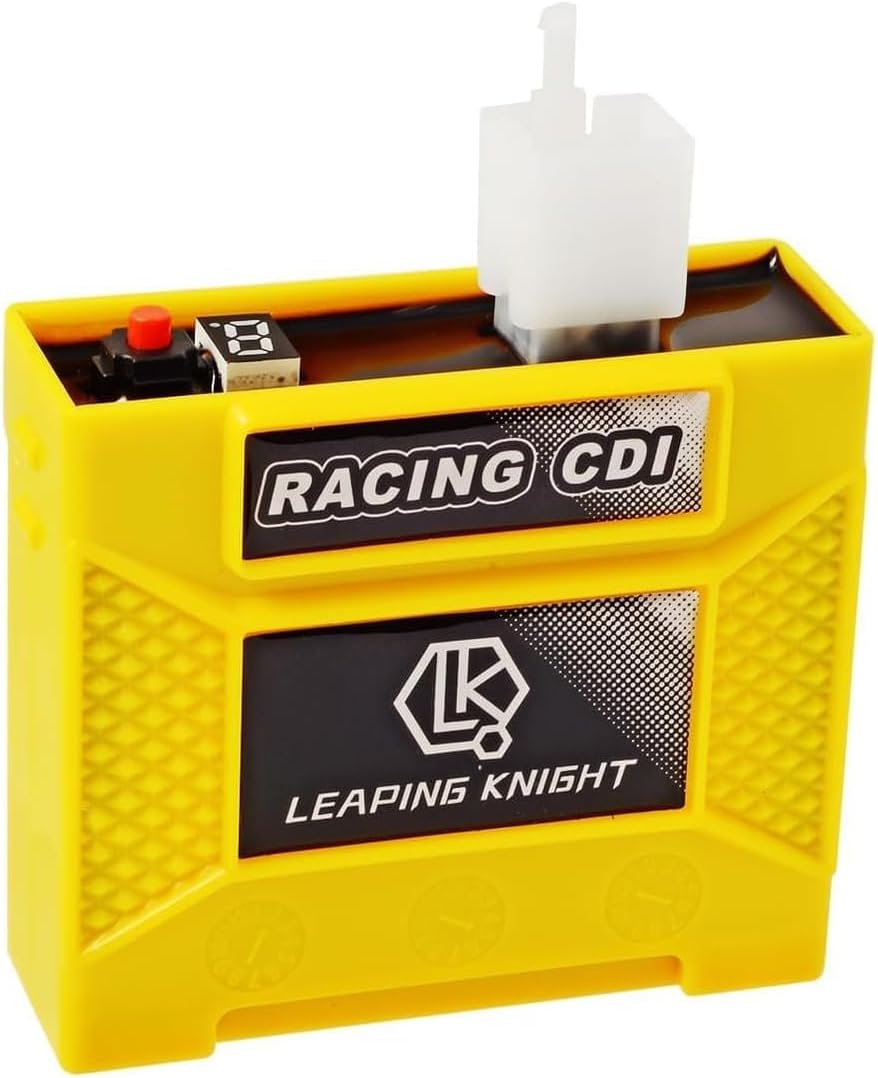 4 Pin DC CDI Box for DY100,High Performance Racing Part,Digital Adjustable 9 Ignition Curves for 50cc 70cc 90cc 110cc Scooter ATV DY100