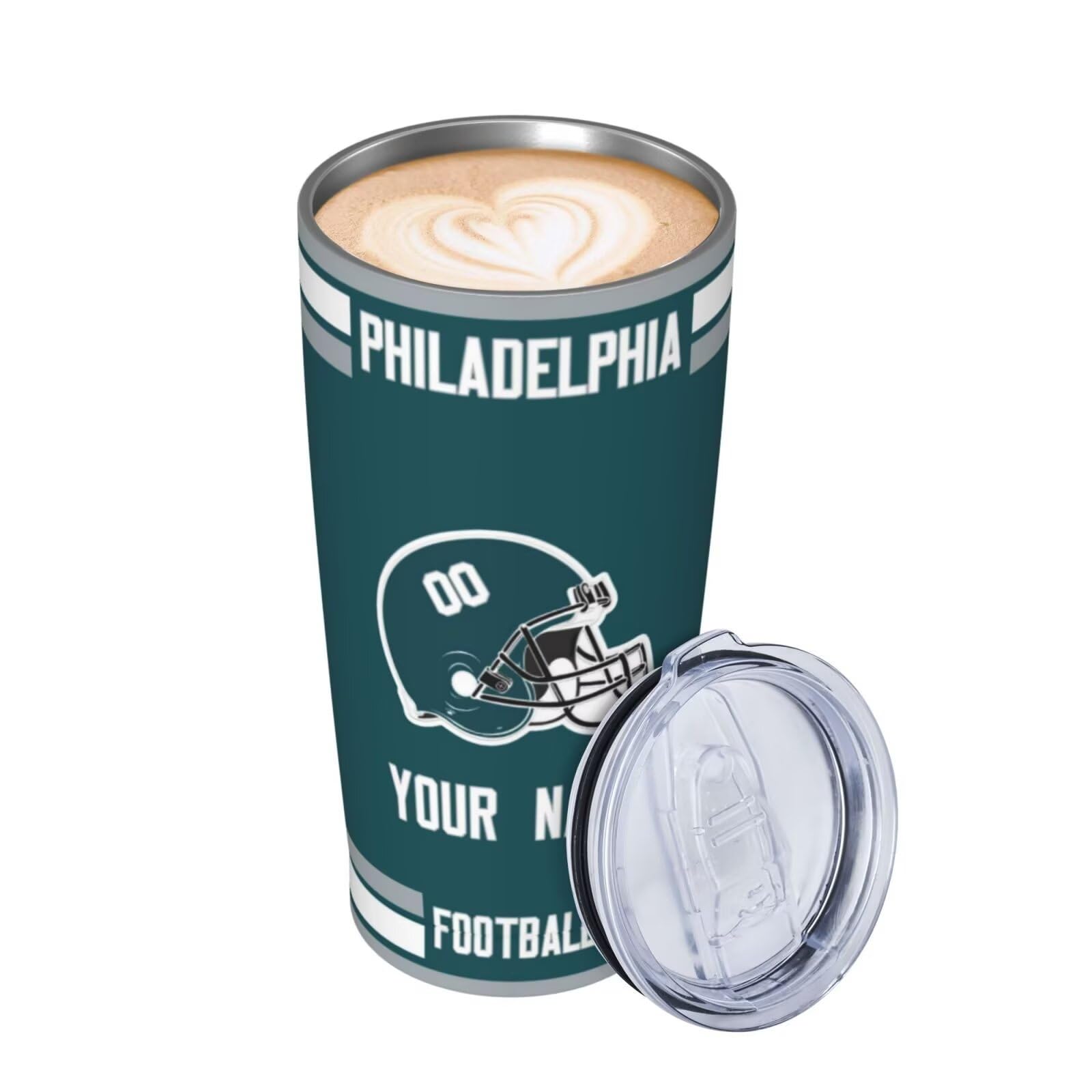 The Fanatic Group Anderson University Double Walled Soft Touch Tumbler, Design-2 - Silver