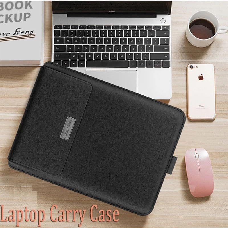 Custodia da viaggio for notebook antiacqua in PU adatta for Samsung Galaxy Book 4 5 Pro 360 14 15.6 16 Borsa for laptop Custodia con custodia a vibrazione