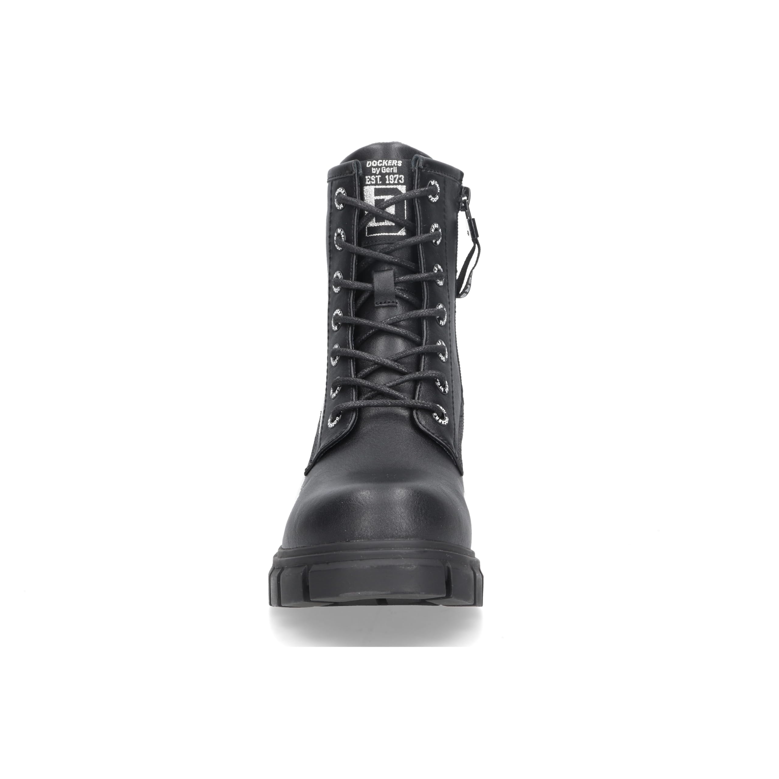 Dockers by Gerli Damen Erwachsene Schnür-Stiefeletten 47AA301 Weite normal Reißverschluss