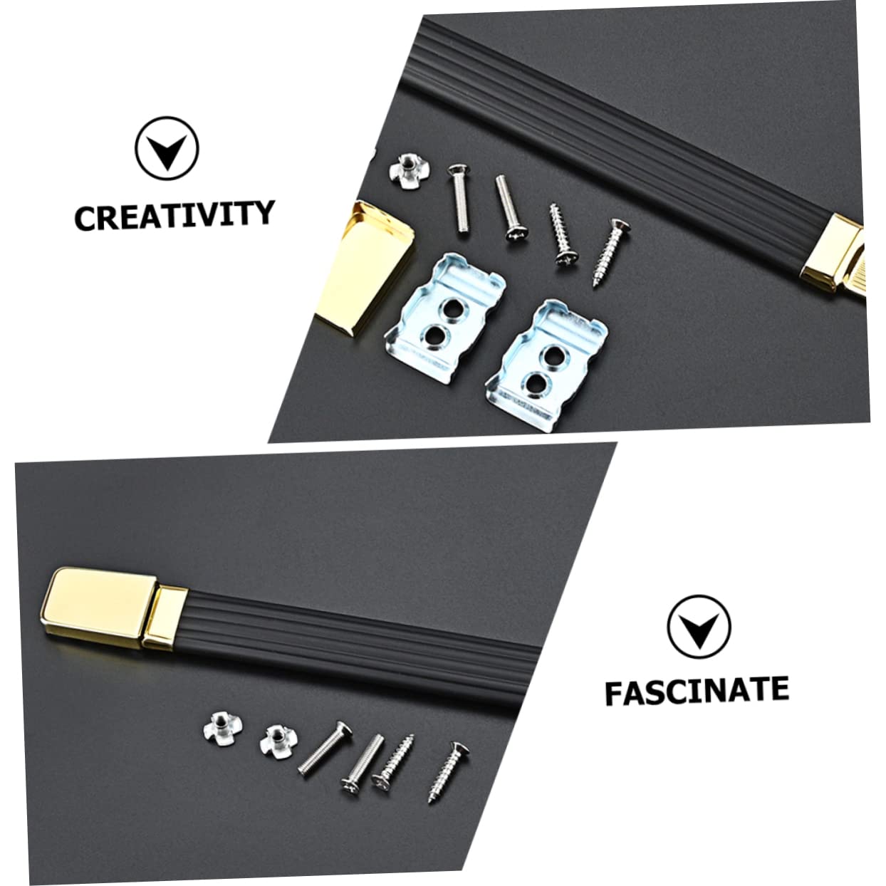 OSALADI Maniglia per Amplificatore Viti e Cinghia Resistente in Pvc per Casse Acustiche da Esterno, Accessorio Professionale Leggero e Salvaspazio per Trasporto Sicuro e Comodo