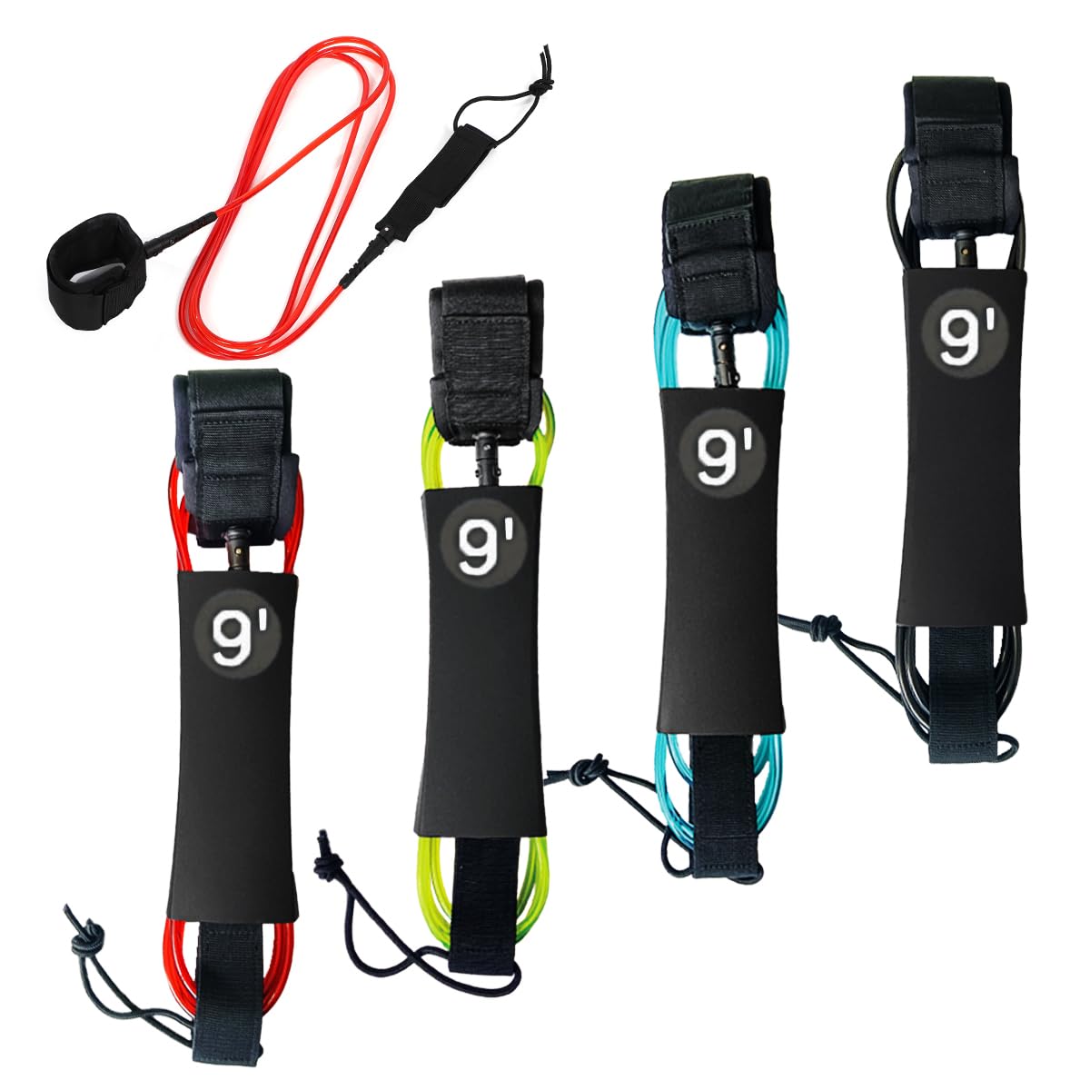 Amazon | SALUDABLE リーシュコード 9ft 7mm サップ サーフィン