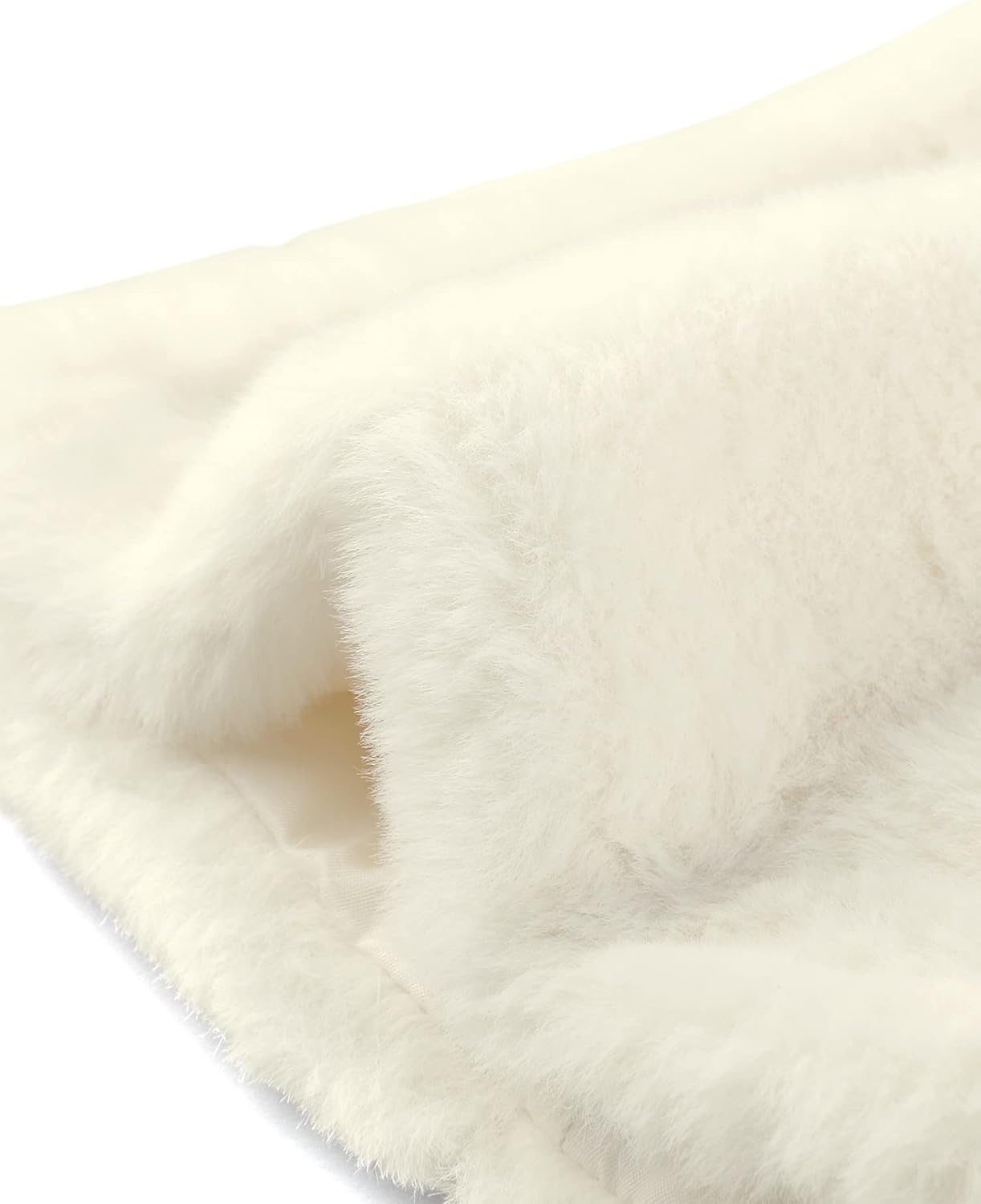 Allegra K Formal Bolero for Women's Evening Dressy Faux Fur Shrug Jacket - Image 5