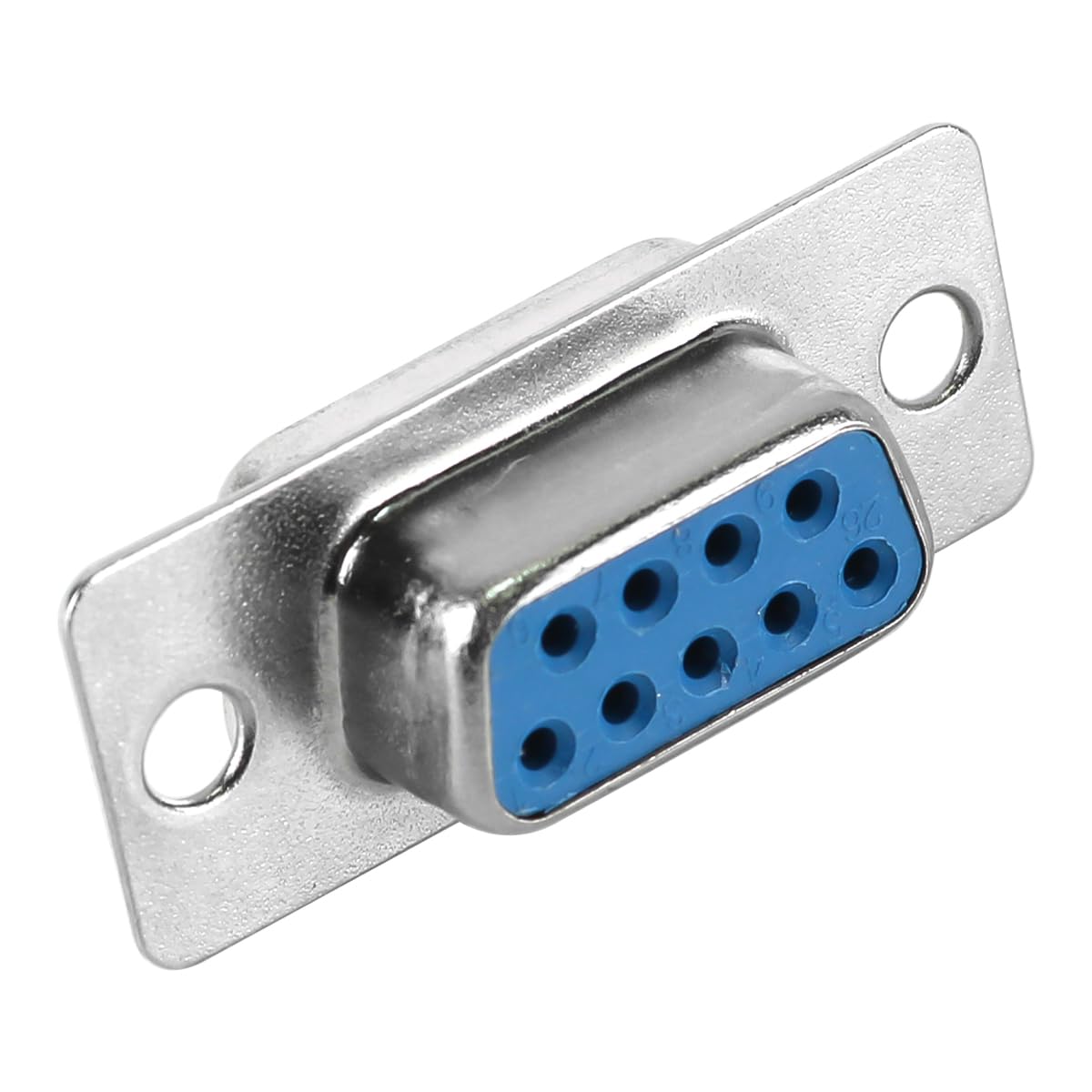 10 Pares de Conectores de Soldadura DB9, Adaptador D-Sub de 9 Pines para Puerto Serie DB9 Paralelo RS232 con Cubierta de plástico (10 machos, 10 Hembras y 20 Conectores).