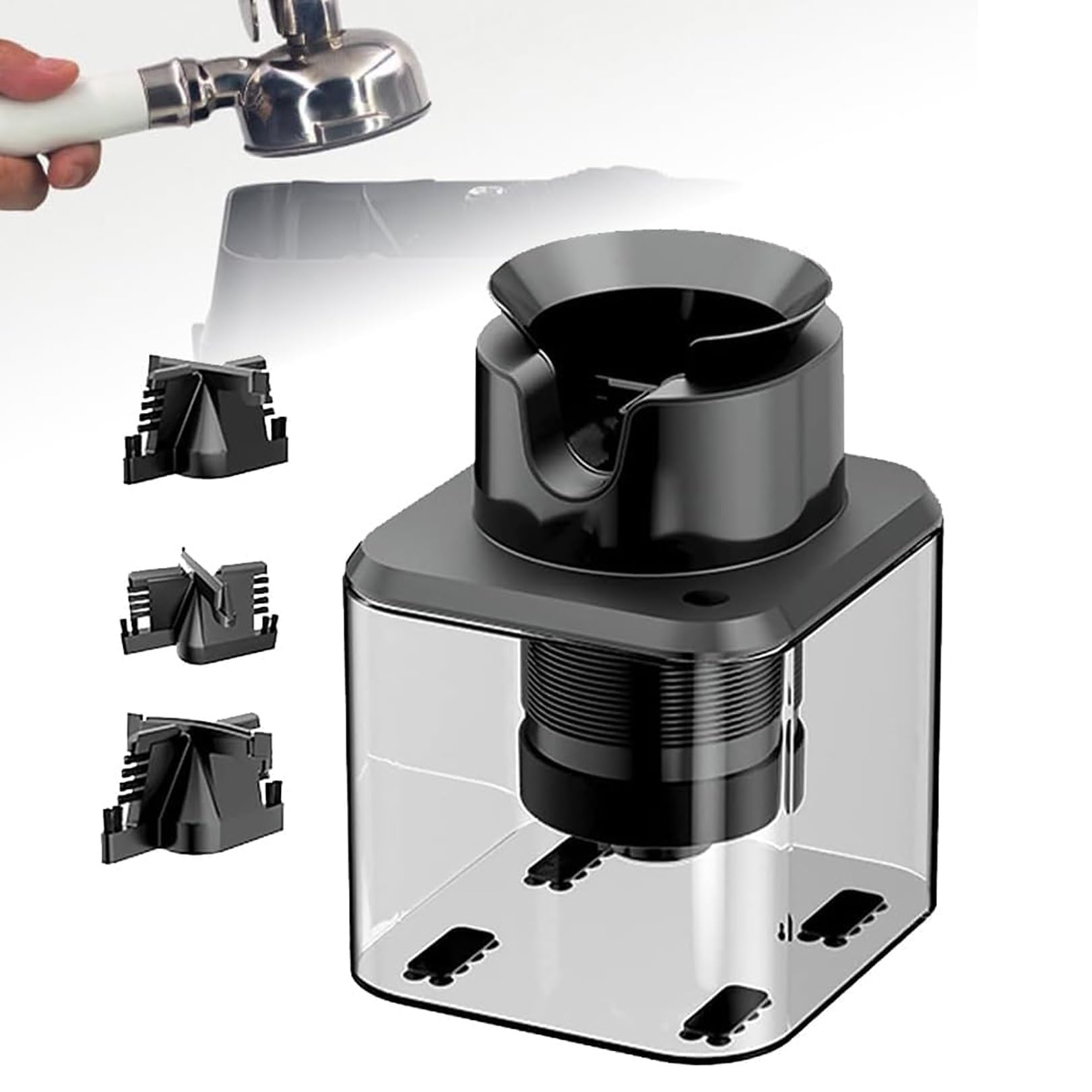 Amazon | IINCOOY 電動自動エスプレッソノックポルタフィルター