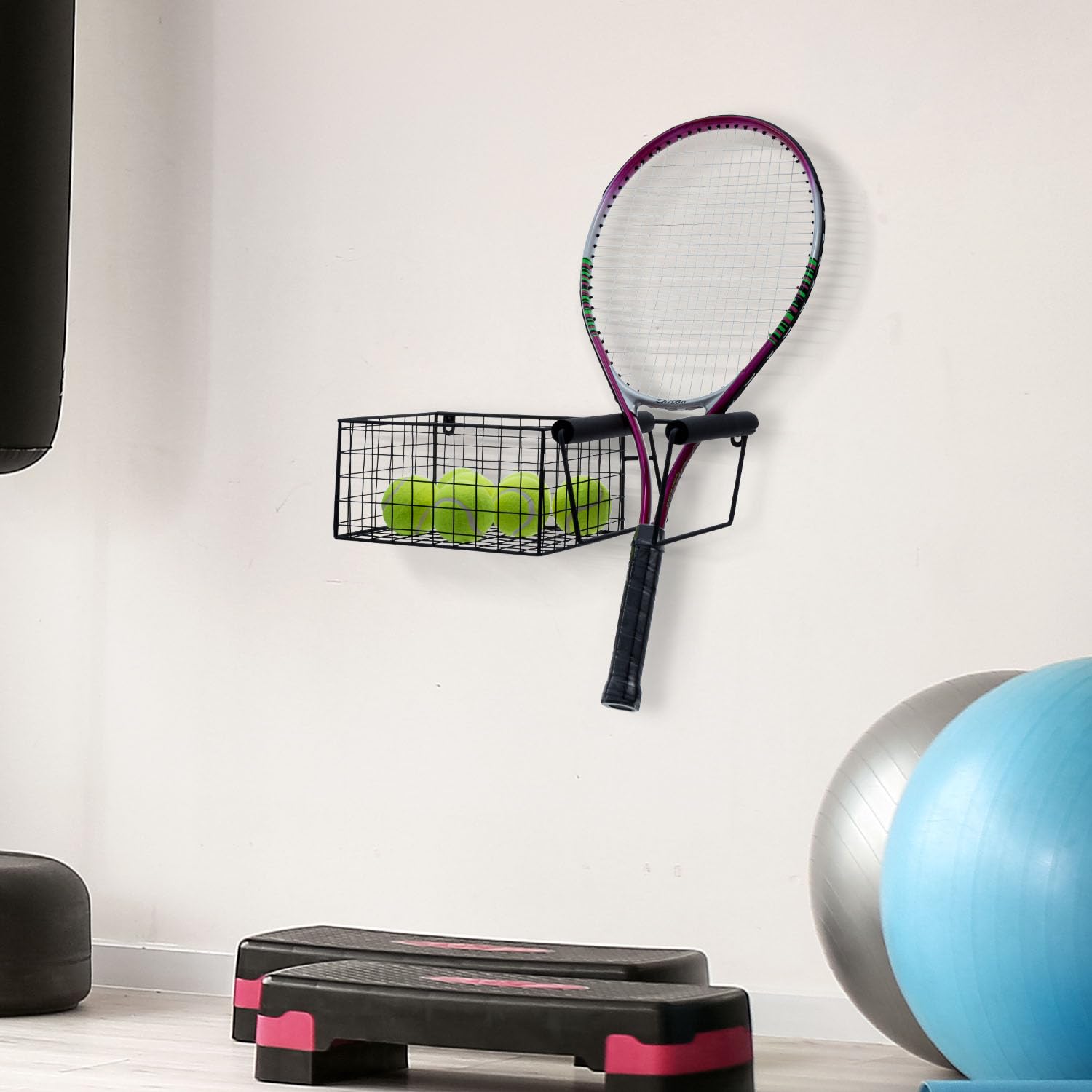 Generic Tennis Racket Storage Rack Wayfair Tennis Racket Storage Tennis Racket Holder | Adjustable Wall ...