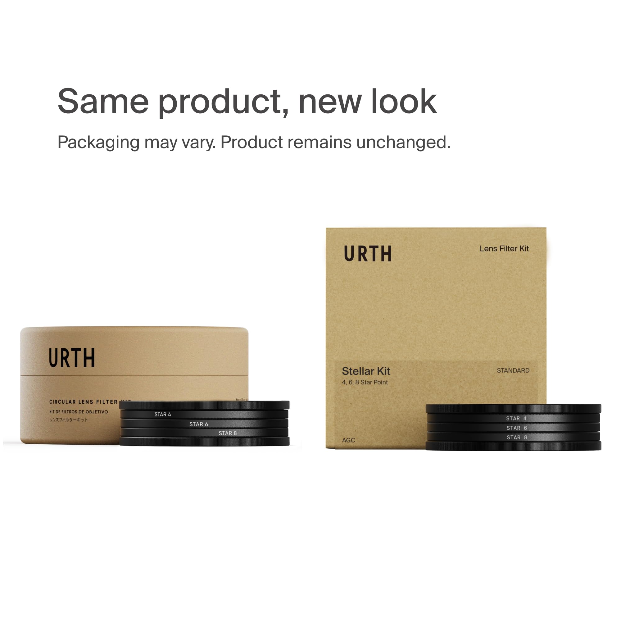Urth 67 mm Kit Filtri 3-in-1 Star per Obiettivo - Effetti Starburst 4, 6, 8 Punte, Nano Rivestimento Multistrato, Filtri Cinematografici per Fotocamera