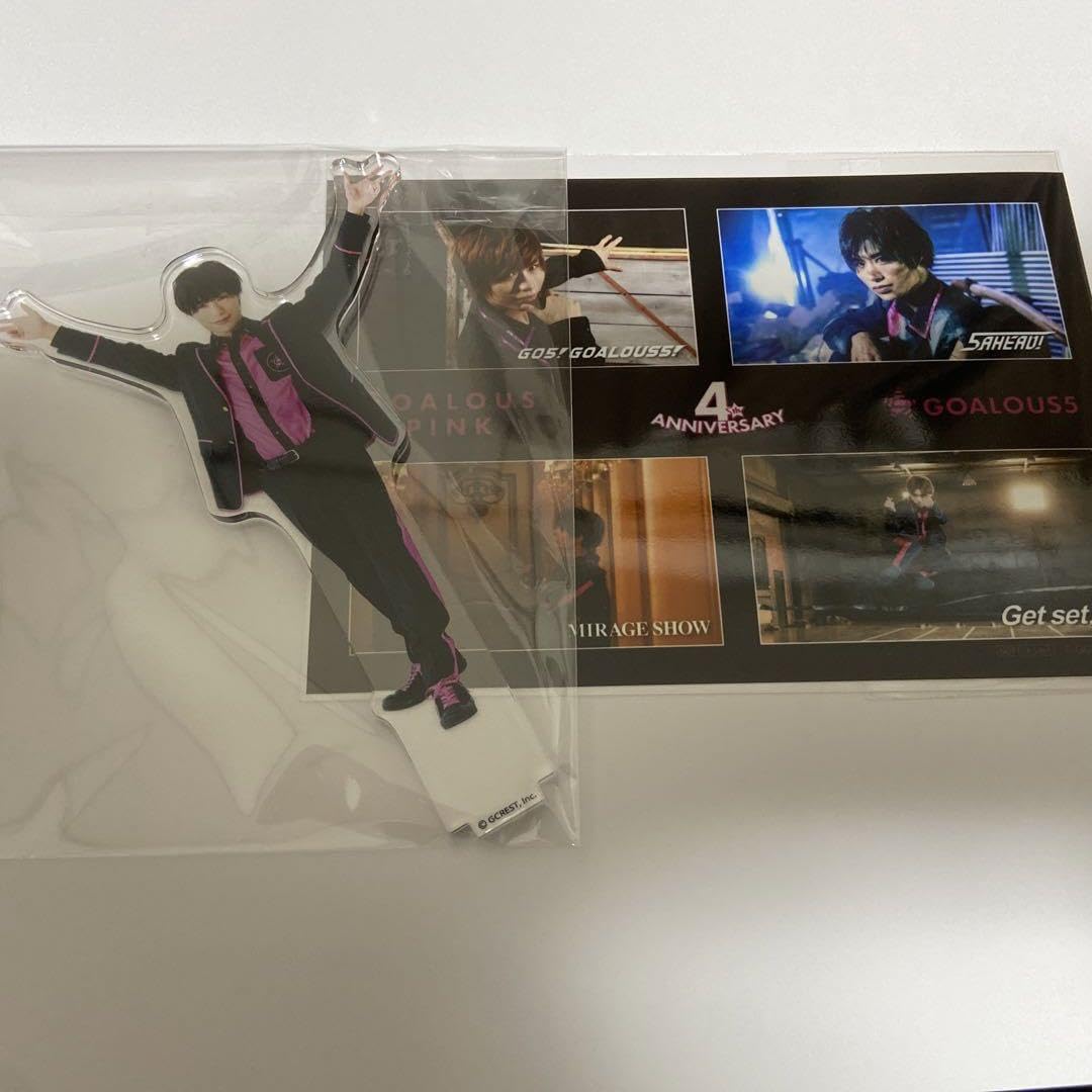 GOALOUS5 ピンク 深町寿成 アクスタ 【公式通販】