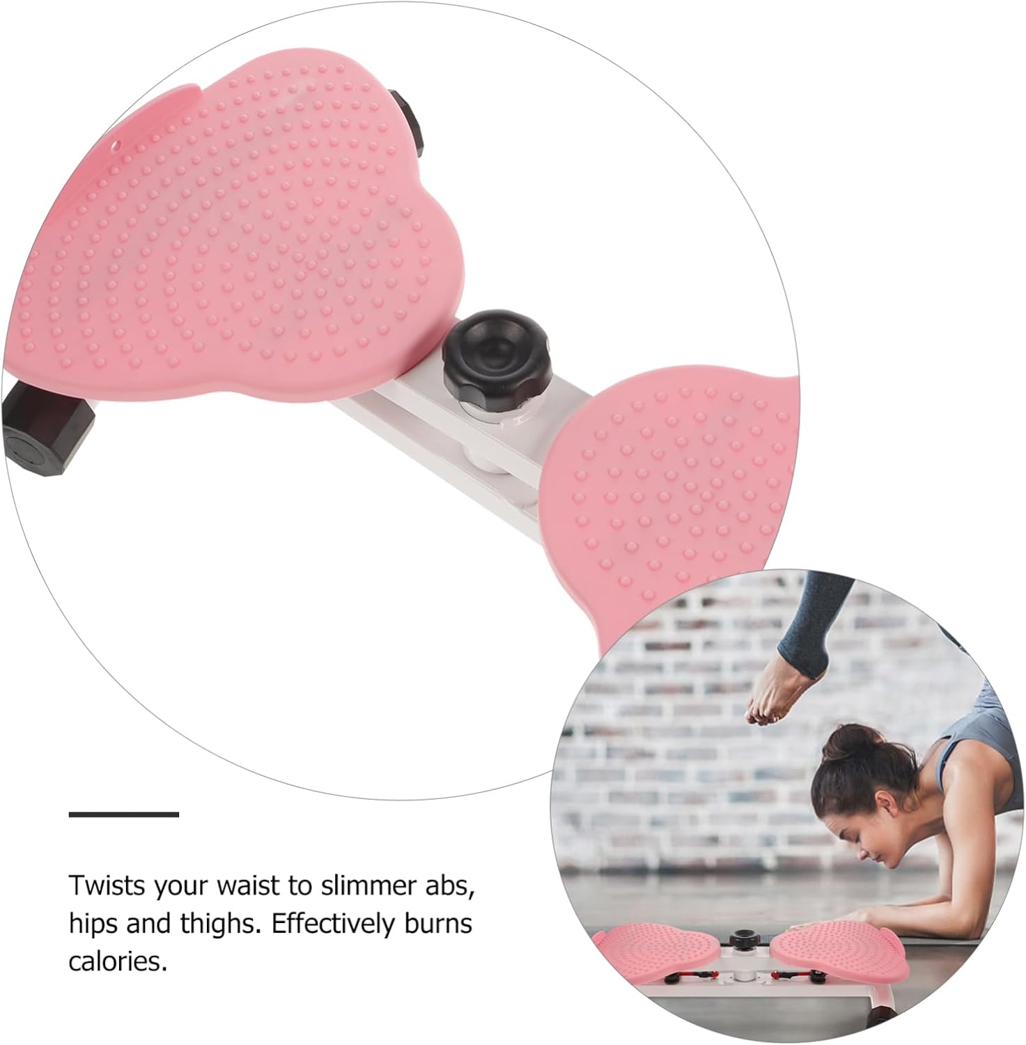 1pc Twisting Waist Disc Fitness Device Household Wriggled Plate for Core Strength Exercise Burns Calories Stability for Home Use and All Ages
