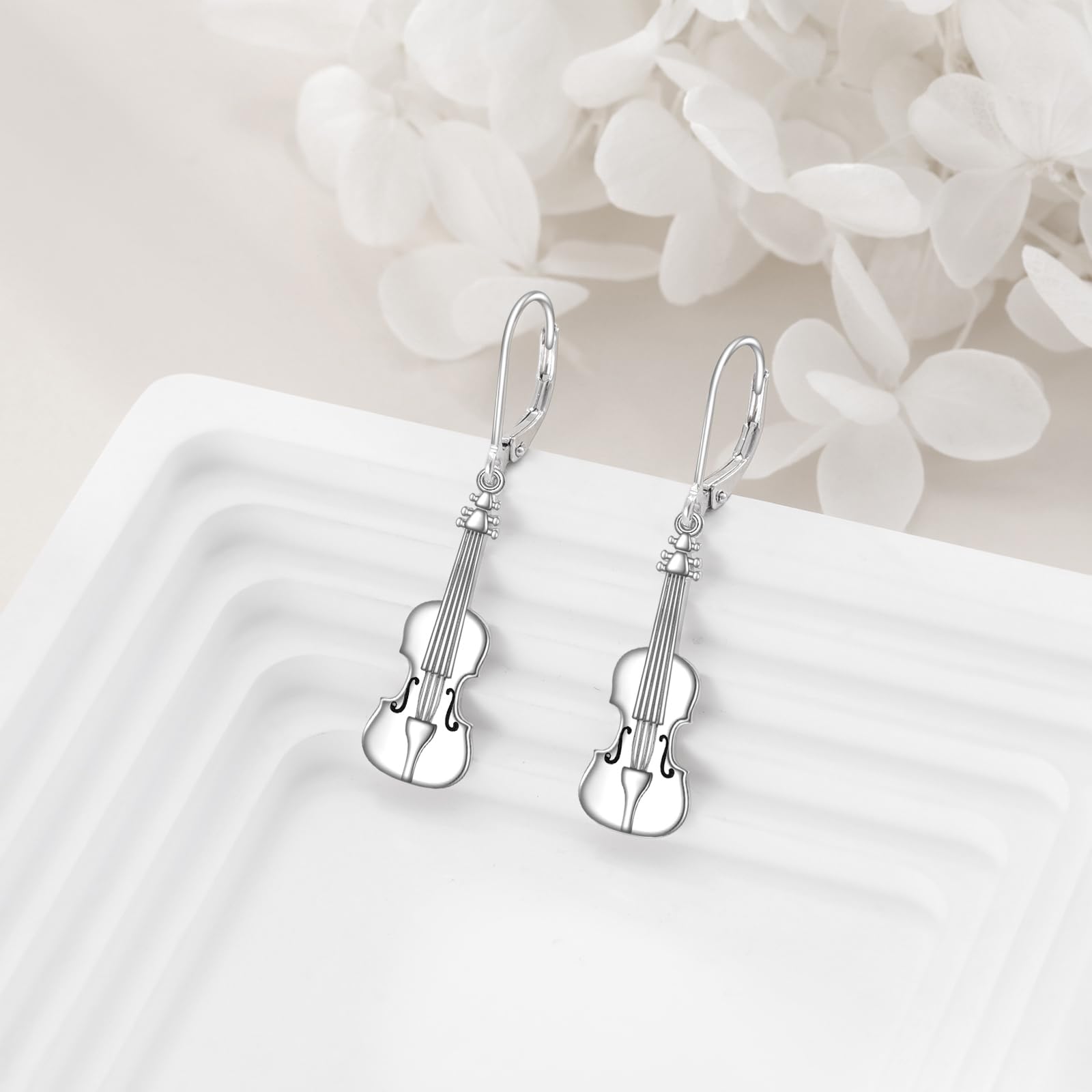 Sport e musica orecchini in argento Sterling per gli amanti della musica amanti dei gioielli regali per donne ragazze uomini ragazzi