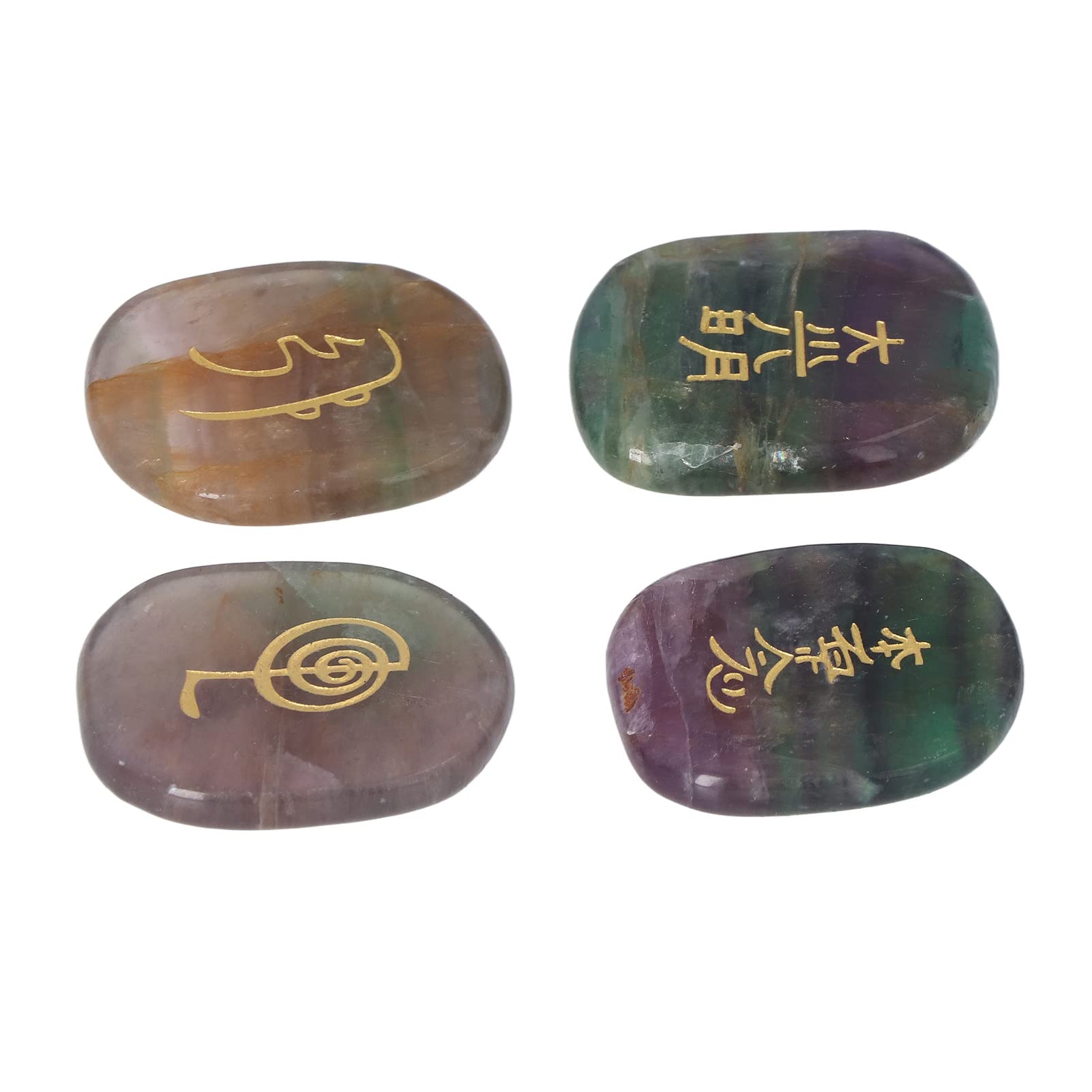 Pierres d'équilibrage Reiki polies Haofy pour méditation et purification