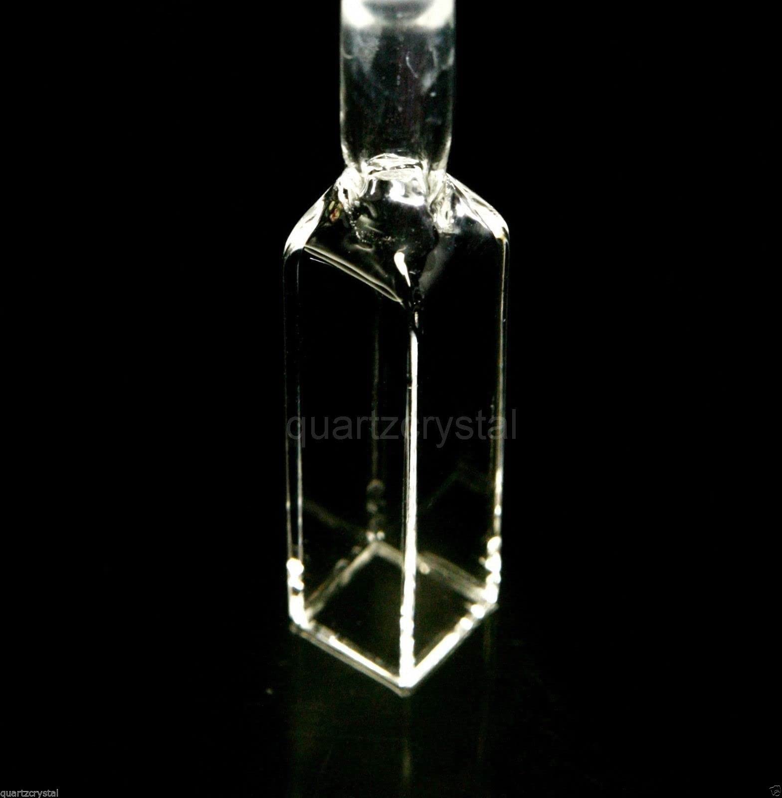 Standard Uv Quartz Spectrometer Cuvette Cell, Path Length 1cm (10mm), Volume 3.5ml, Pack of 2